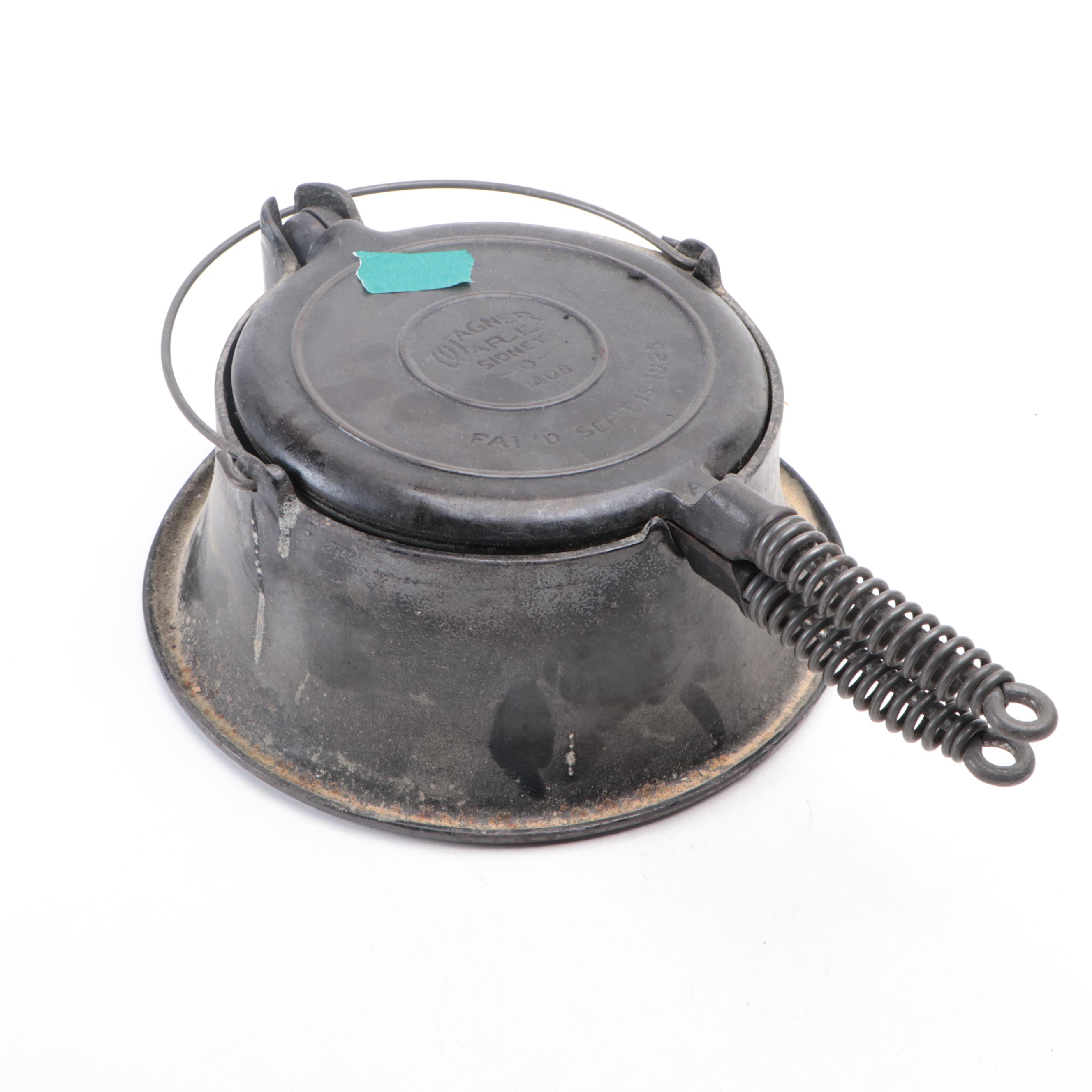 Wagner Metal Waffle Maker and Drip-O-Later Metal Coffee Pot and More