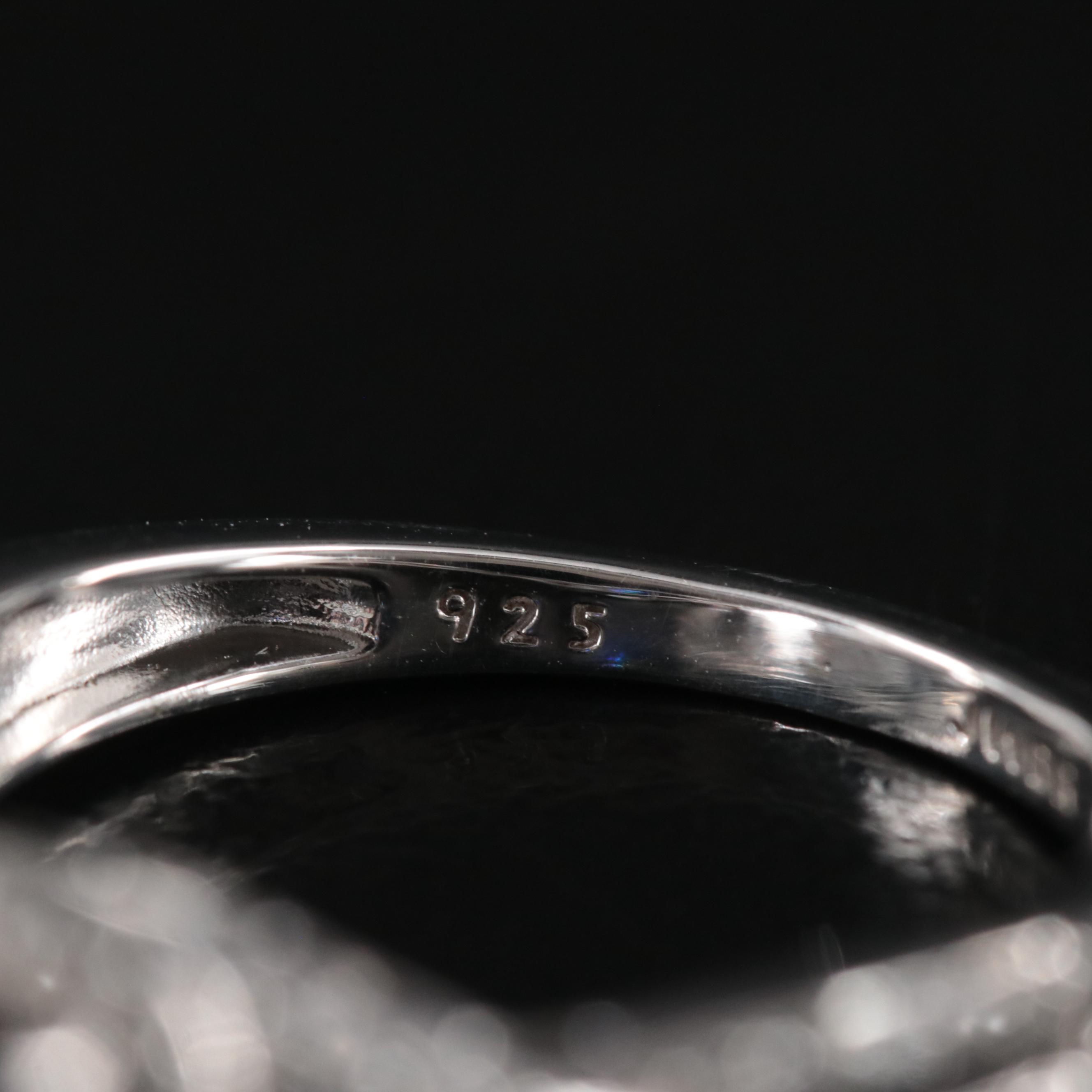 Sterling Sapphire Ring