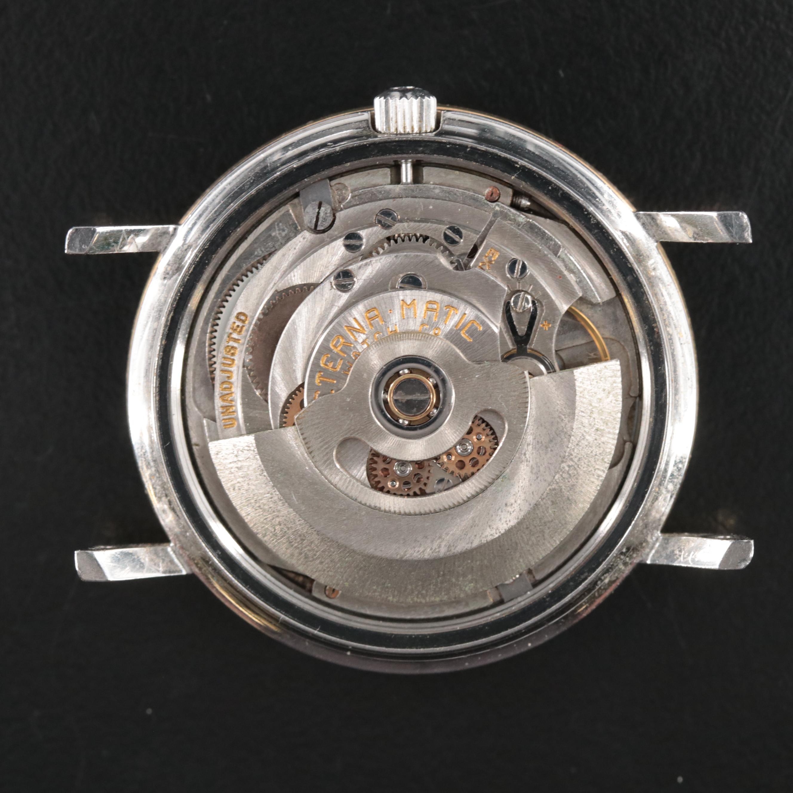 Eterna-Matic Centenaire "71" 14K and Stainless Steel Automatic Watch