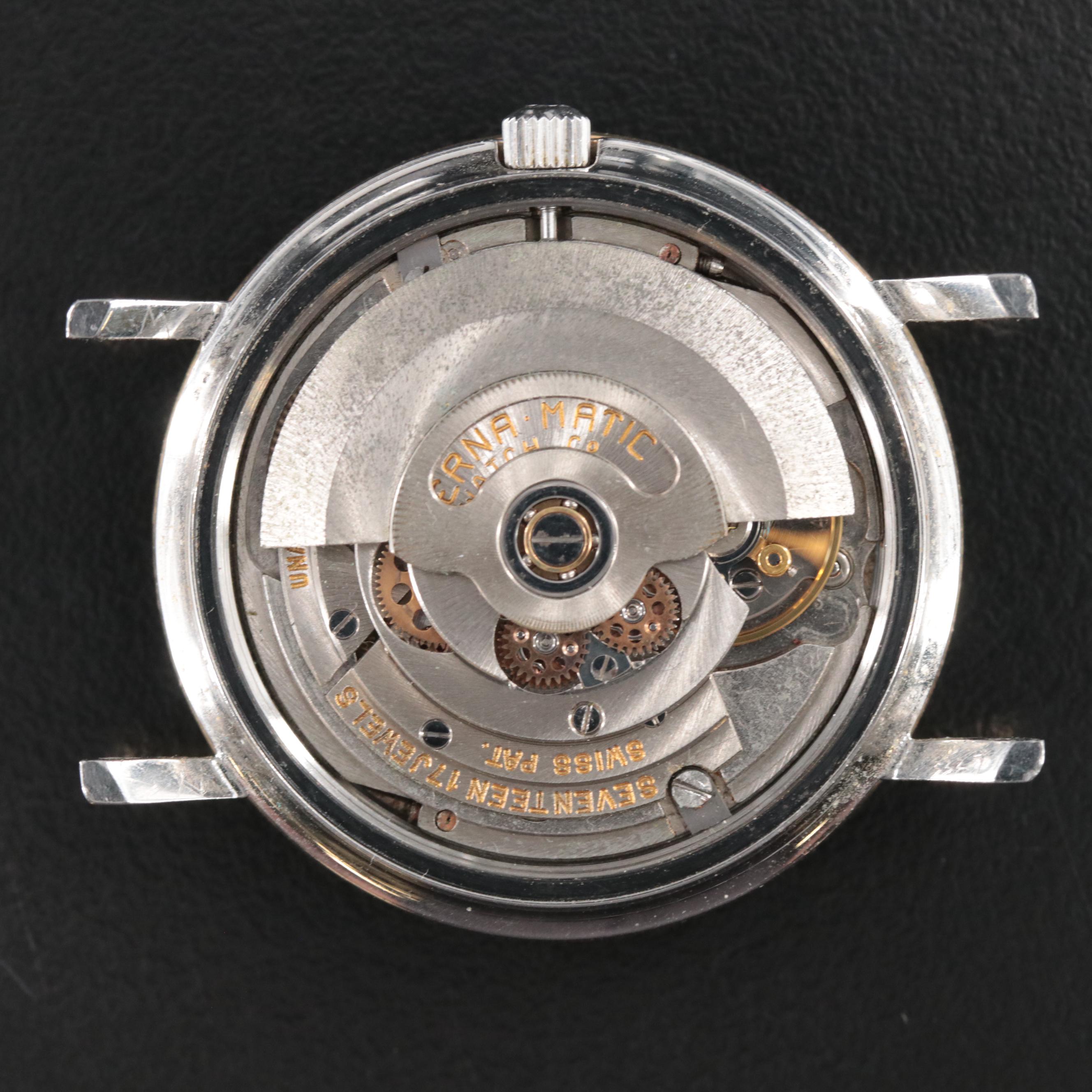 Eterna-Matic Centenaire "71" 14K and Stainless Steel Automatic Watch