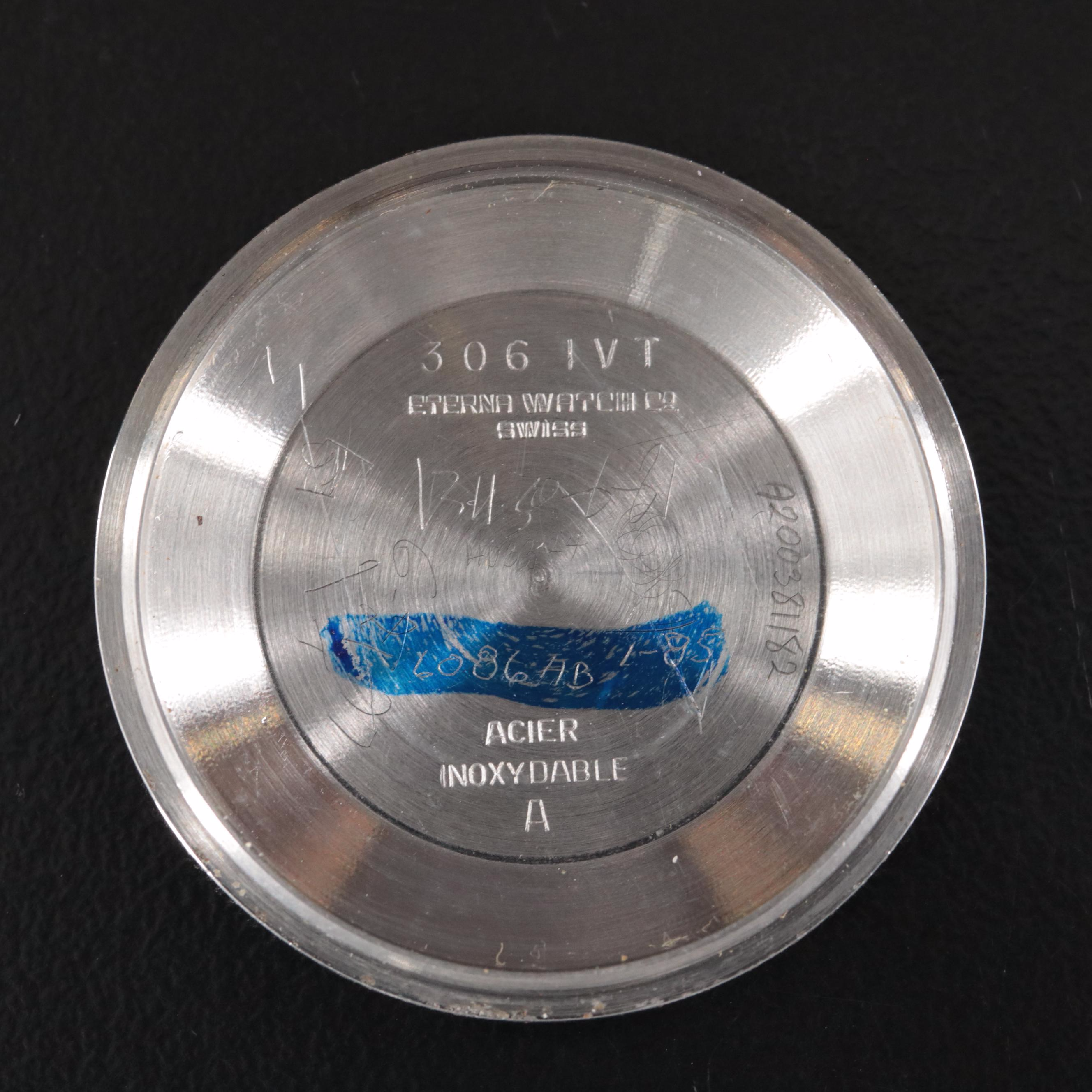 Eterna-Matic Centenaire "71" 14K and Stainless Steel Automatic Watch