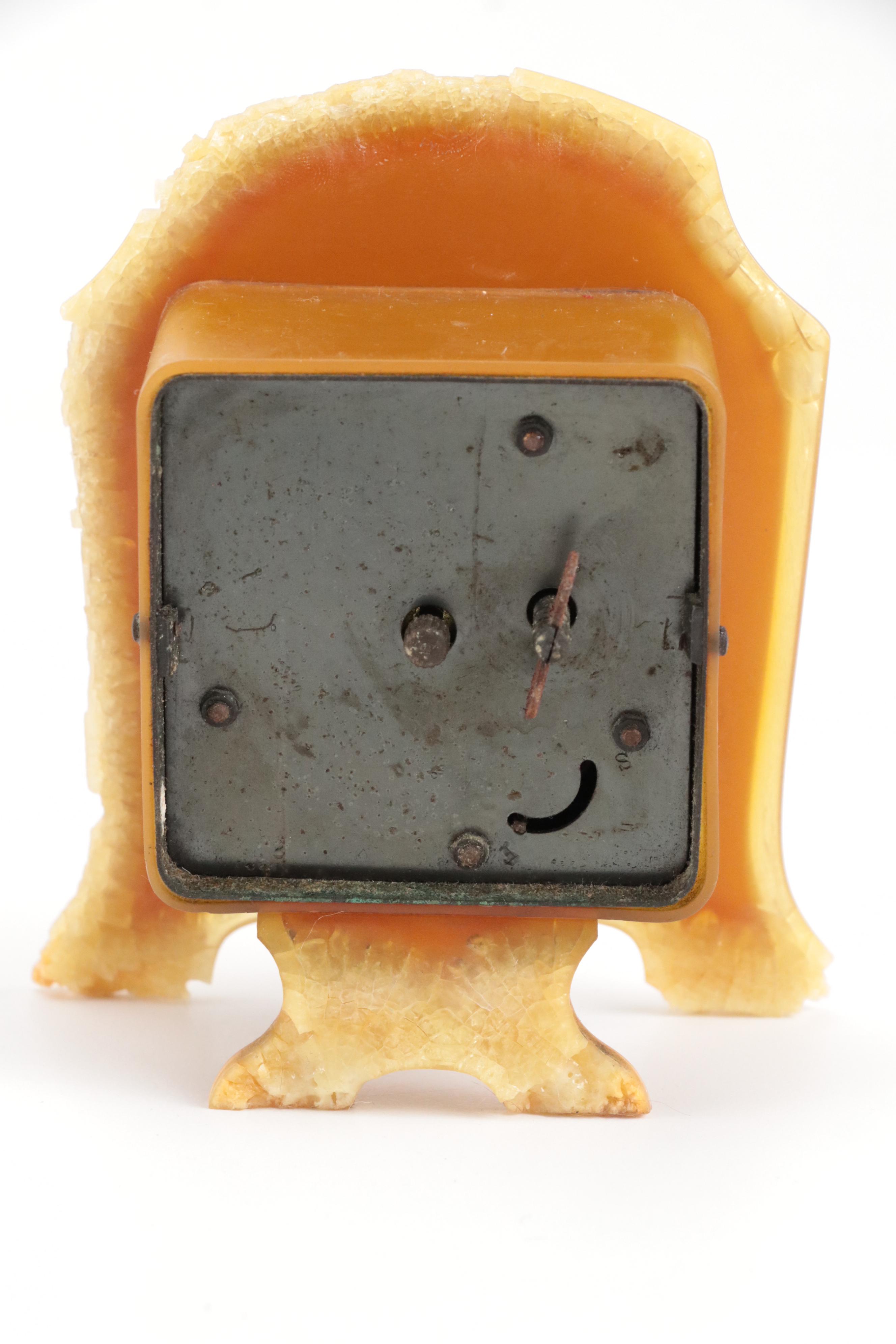 Pyramid Pearl Tone Celluloid Vanity Set and Grooming Tools