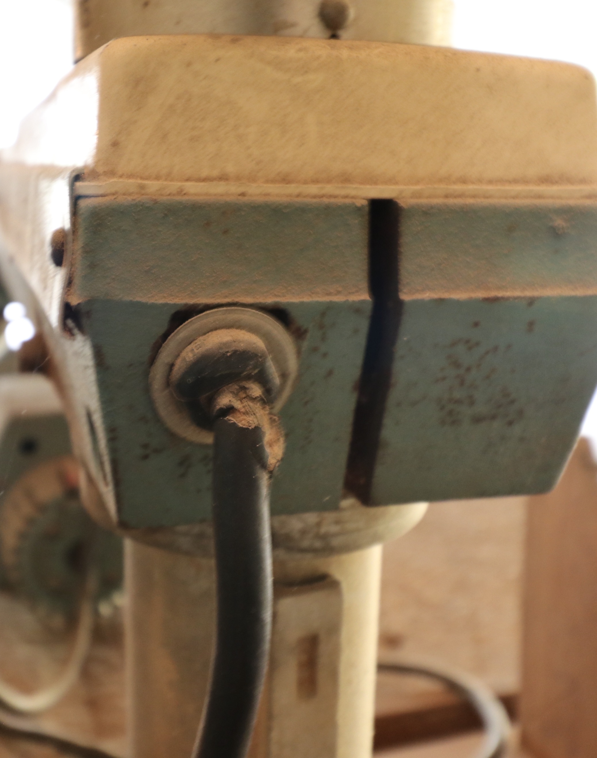 DeWalt Table Saw with Storage Cabinet and Attachments