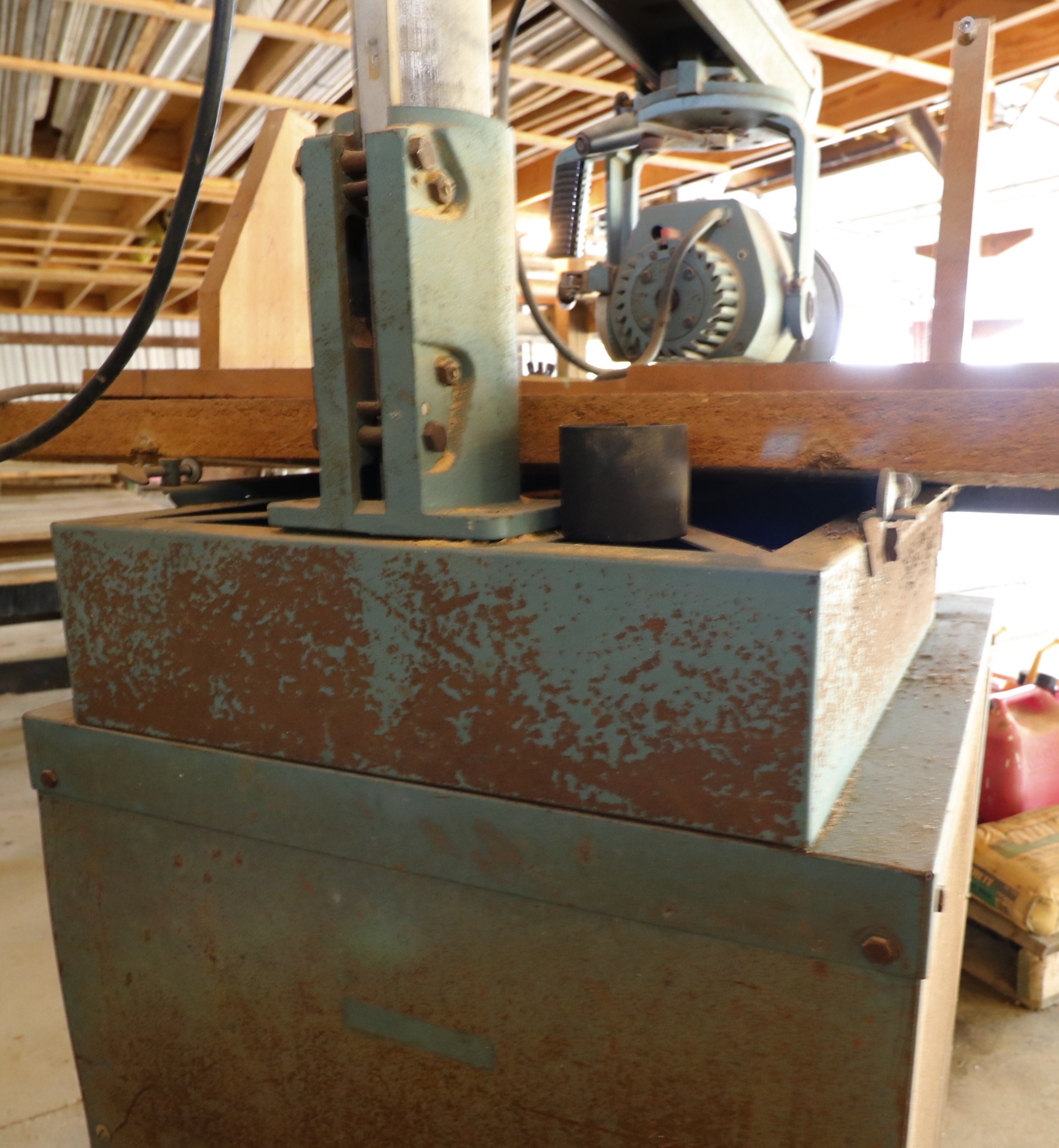 DeWalt Table Saw with Storage Cabinet and Attachments