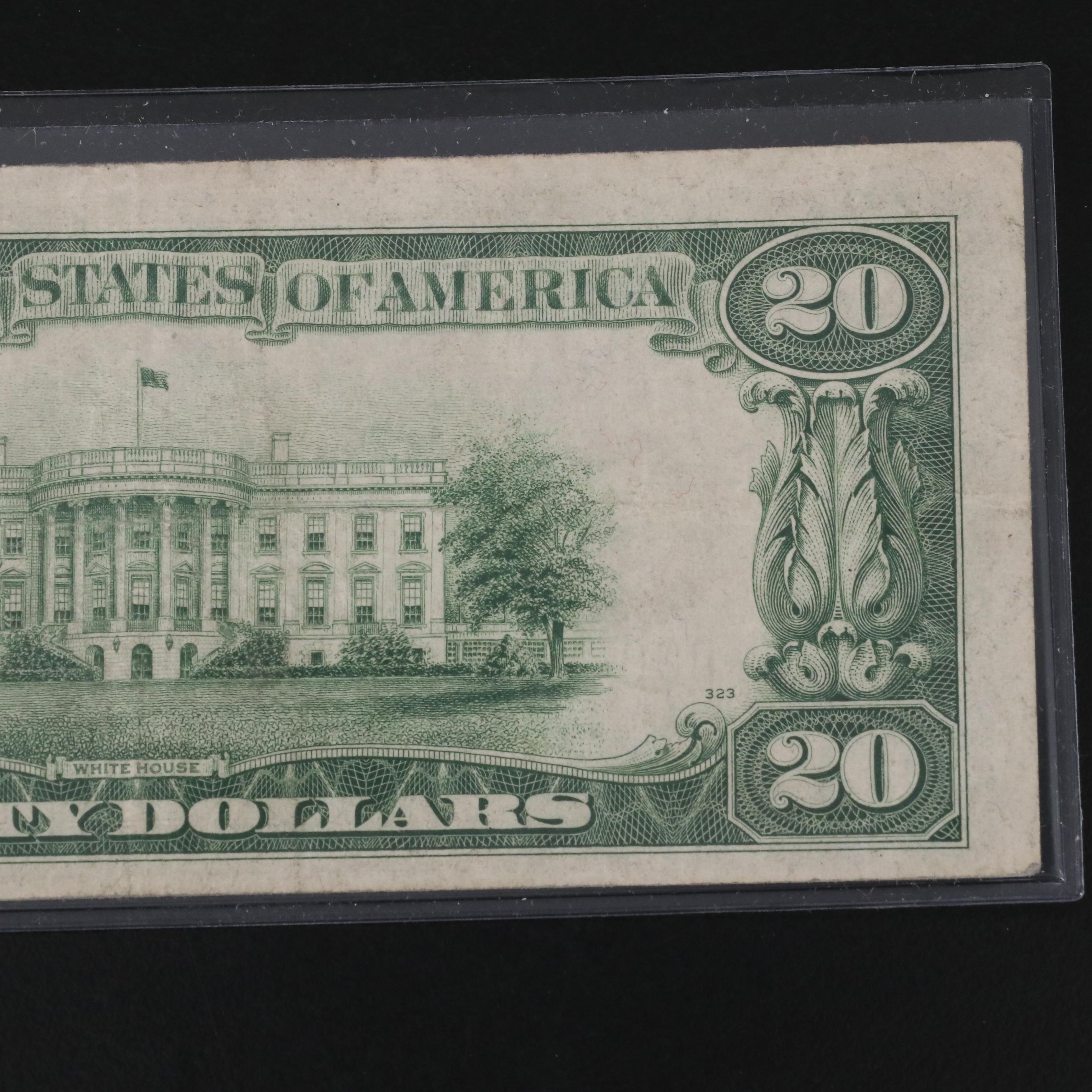 Group of Ten Different U.S. Star Notes with a 1934 Federal Reserve Star Note