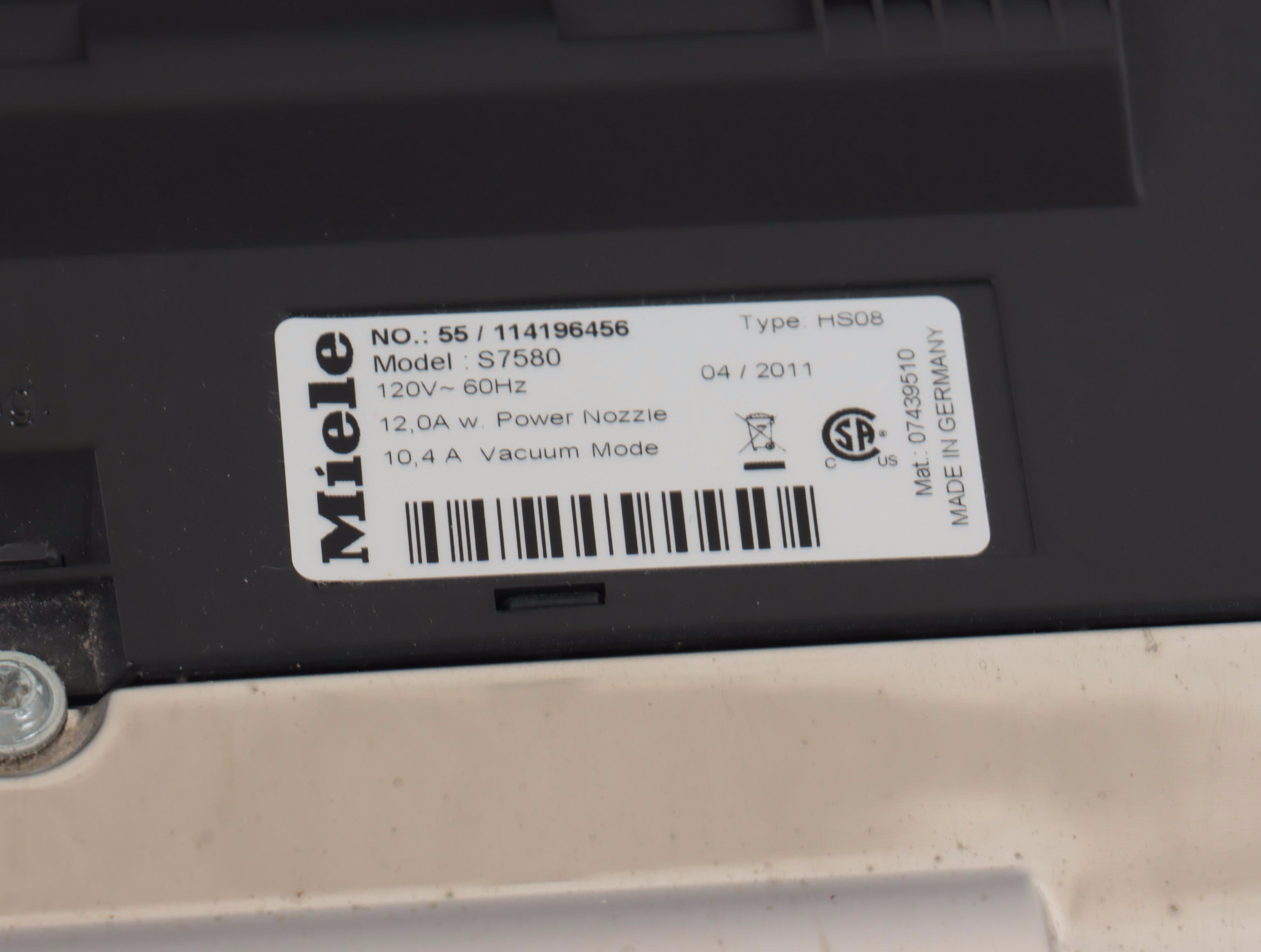 Miele Bolero Power Plus Upright Vacuum Cleaner