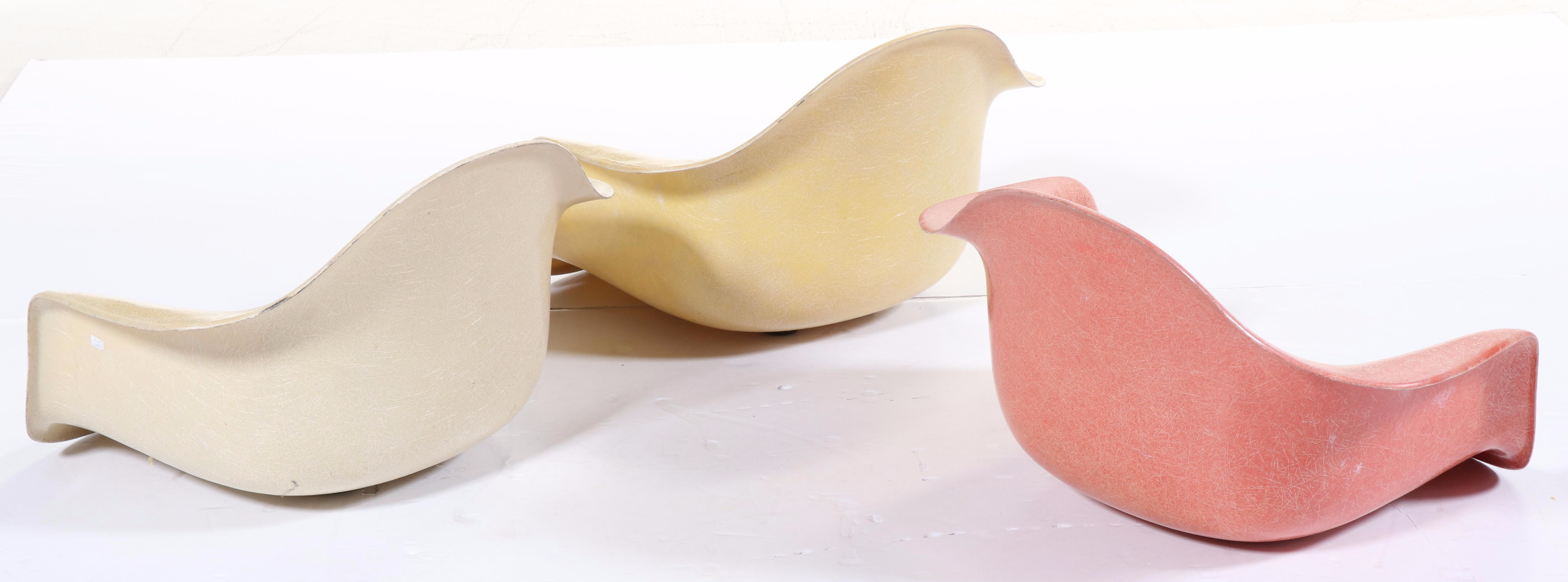 Herman Miller Eames Molded Fiberglass Shell Chairs, Mid-20th Century