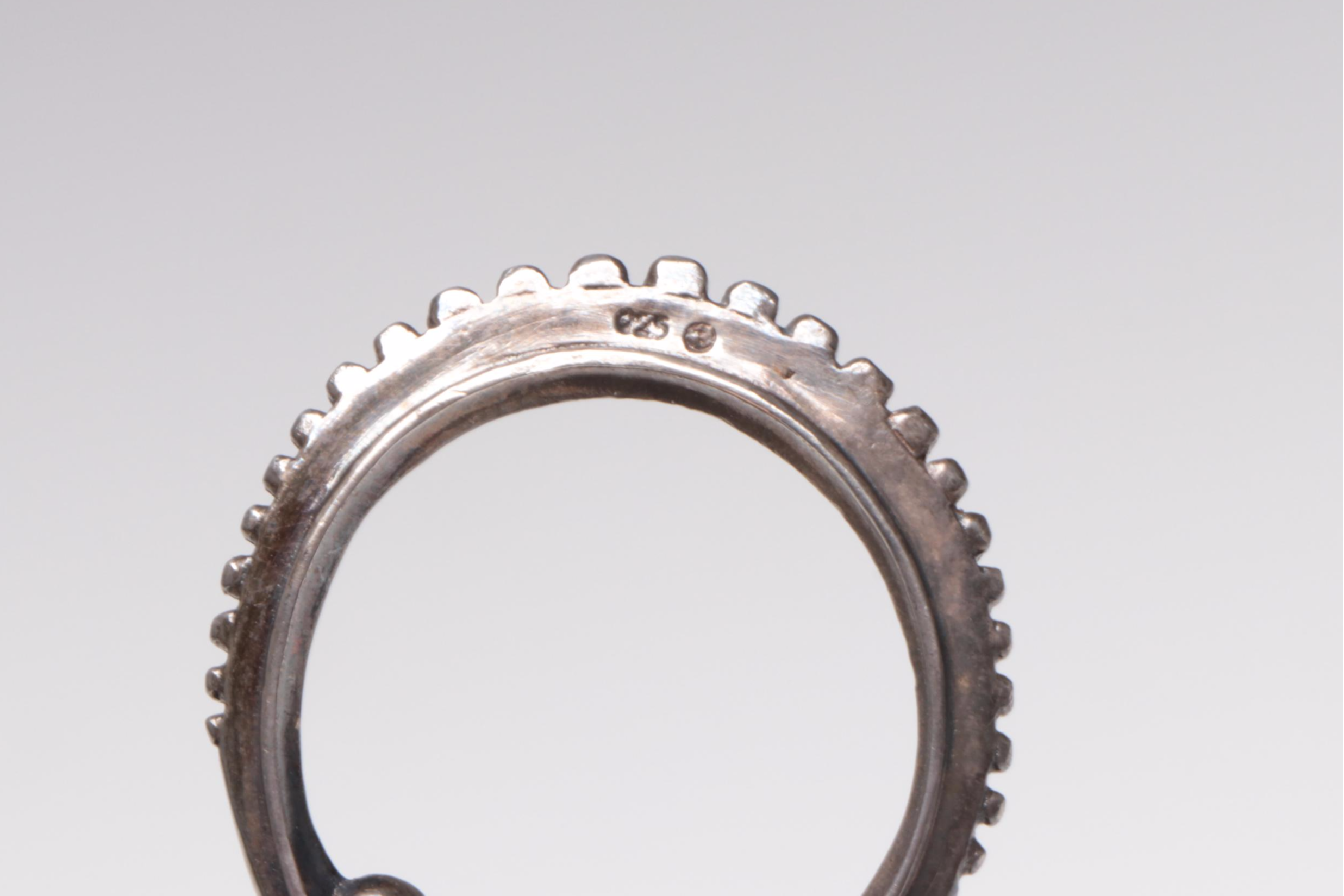 Sterling Tussie-Mussie Holder, Stiegel Type Glass Bottles, Chamberstick, Shaker