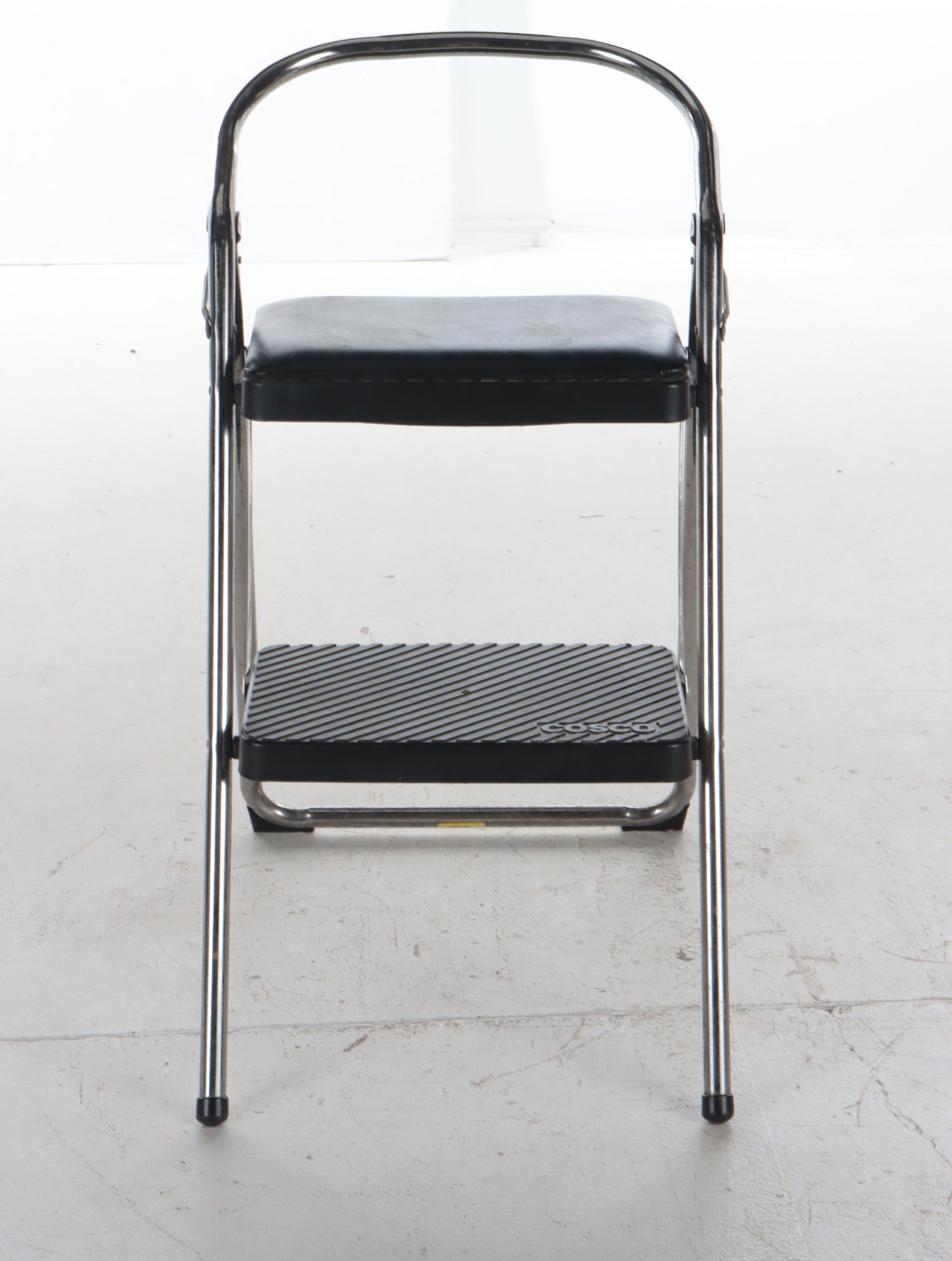 Cosco Step Stool with 12'6 Telescoping Extension Ladder