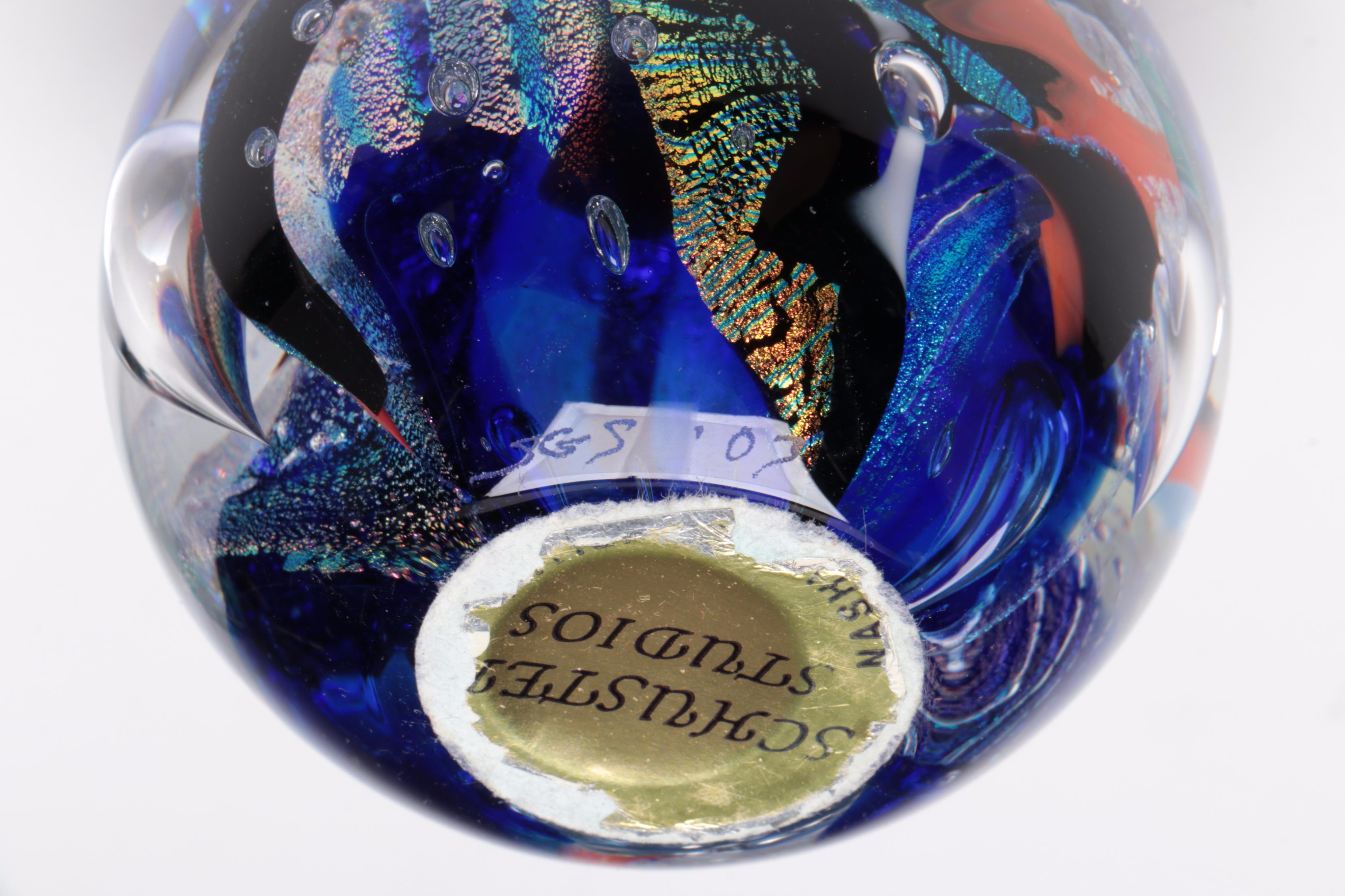 Hot House, Schuster, Robert Eickholt, and Other Art Glass Paperweights