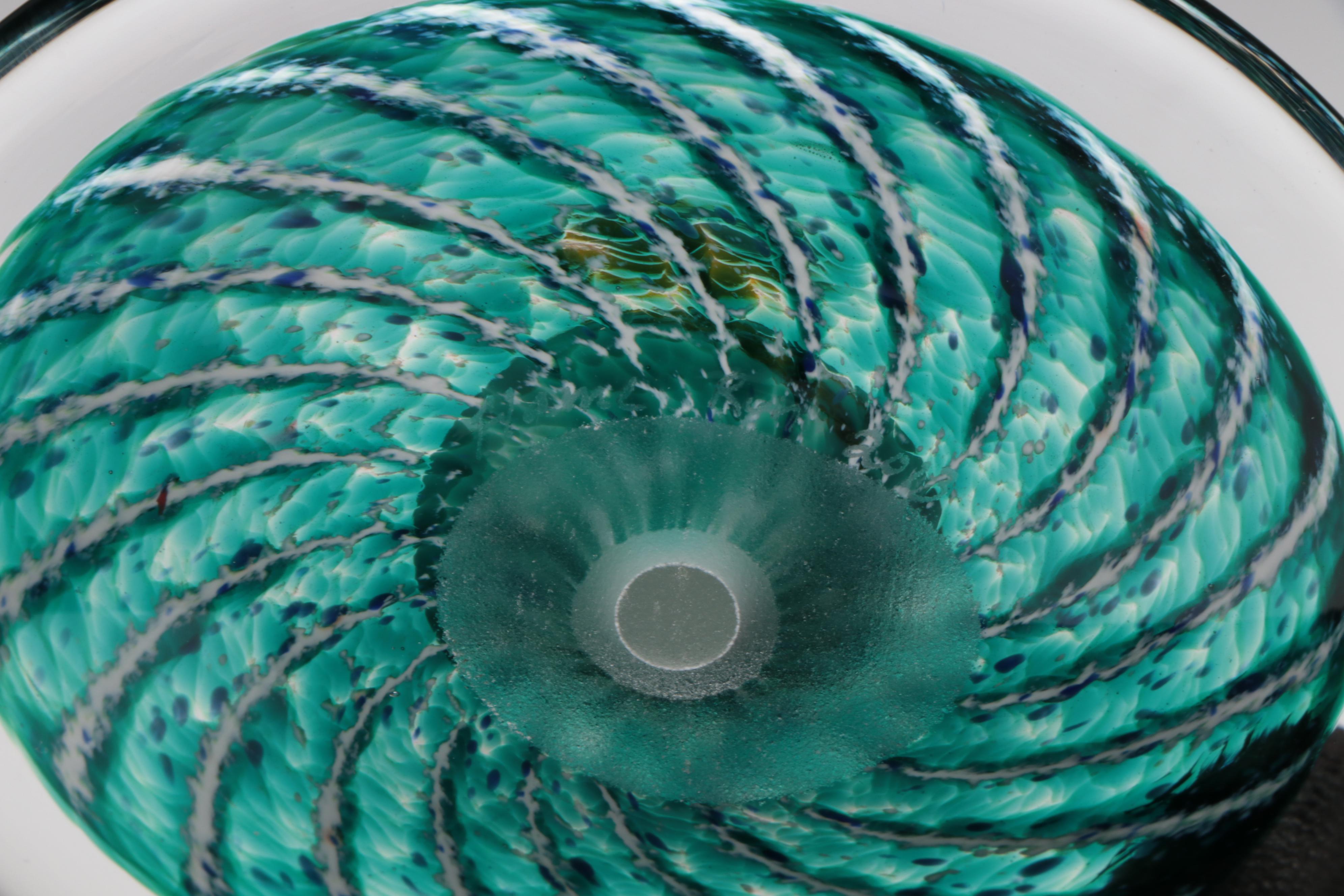 Flame Run, Glass Eye Studio, and Other Handmade Art Glass Paperweights