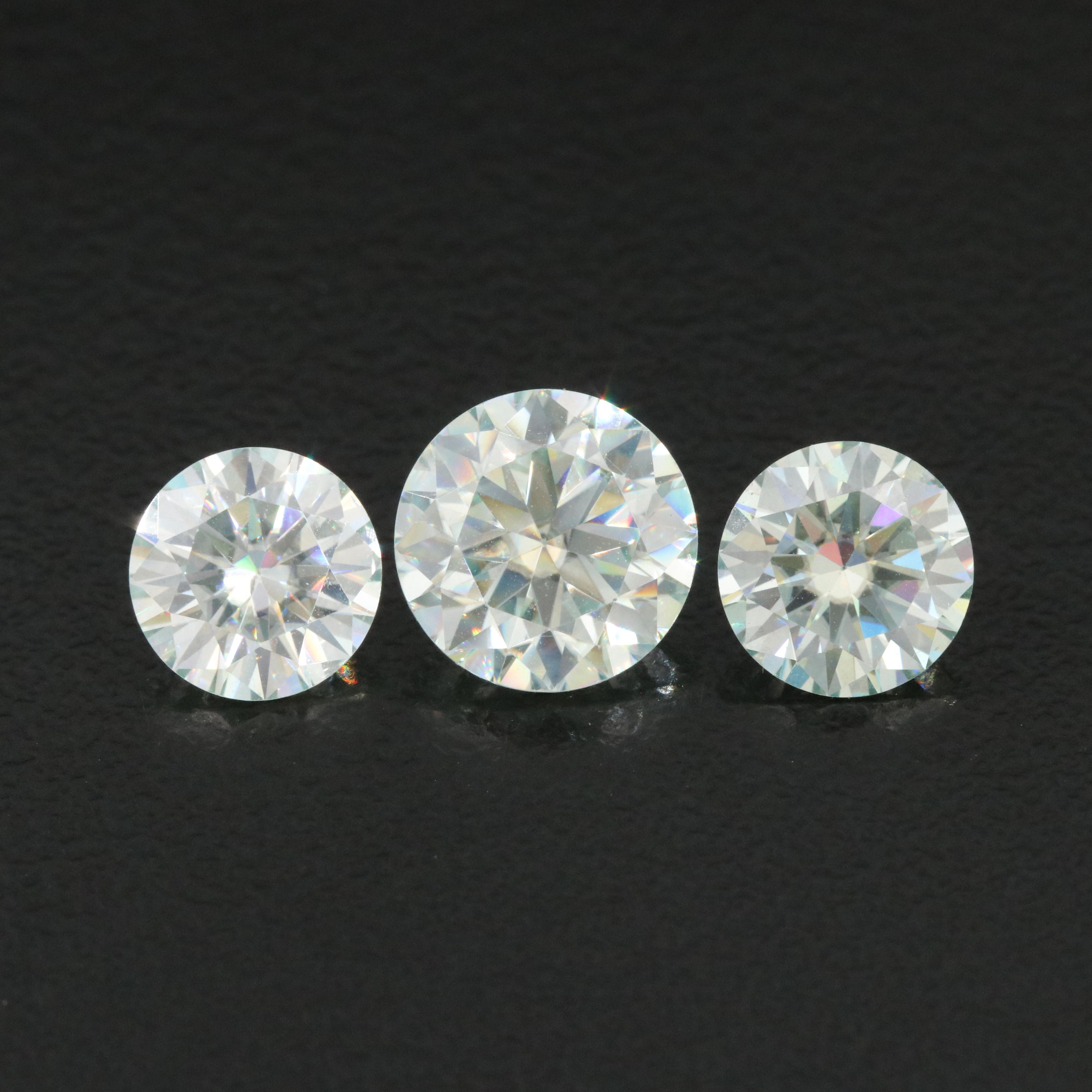 Loose 5.51 CTW Moissanite