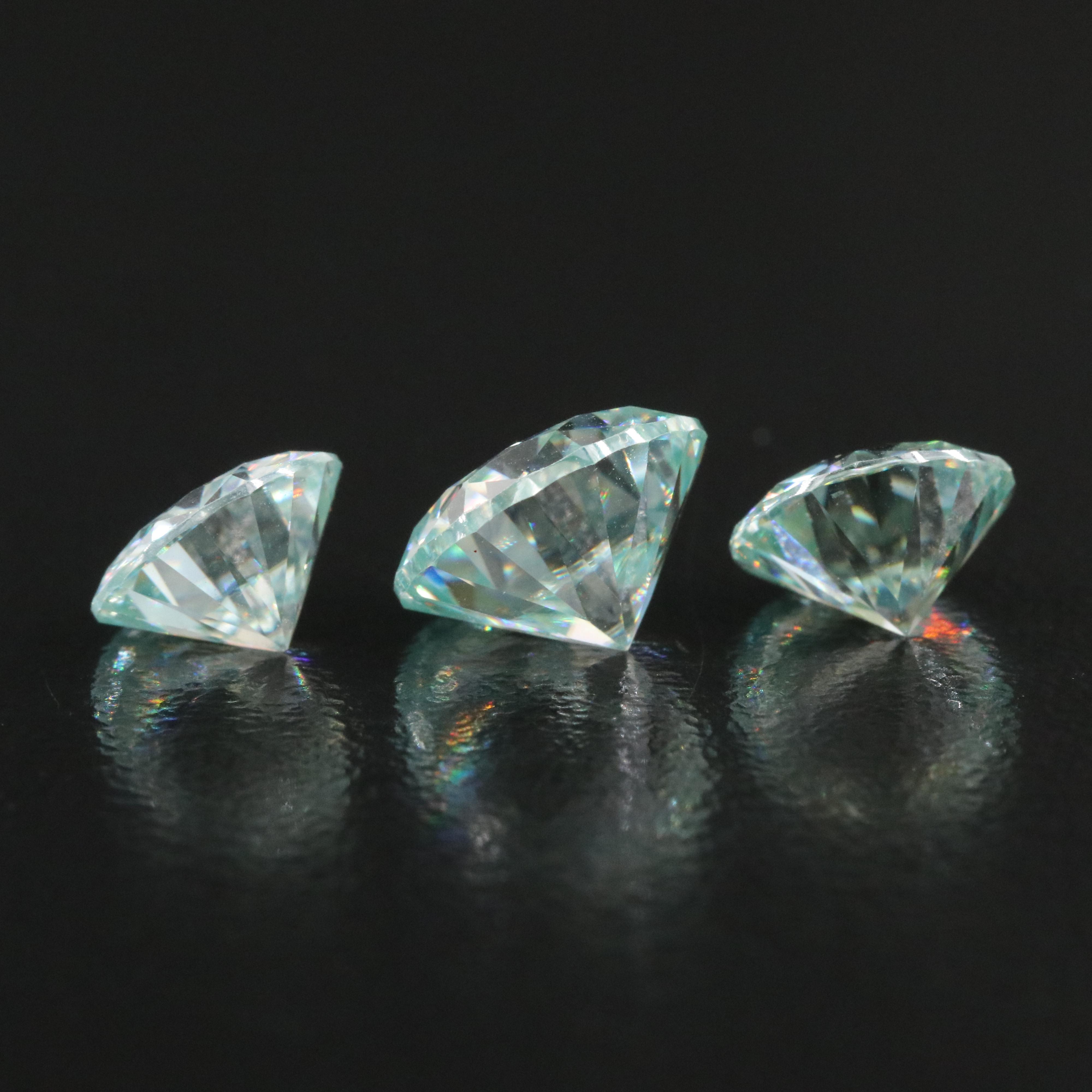 Loose 5.51 CTW Moissanite