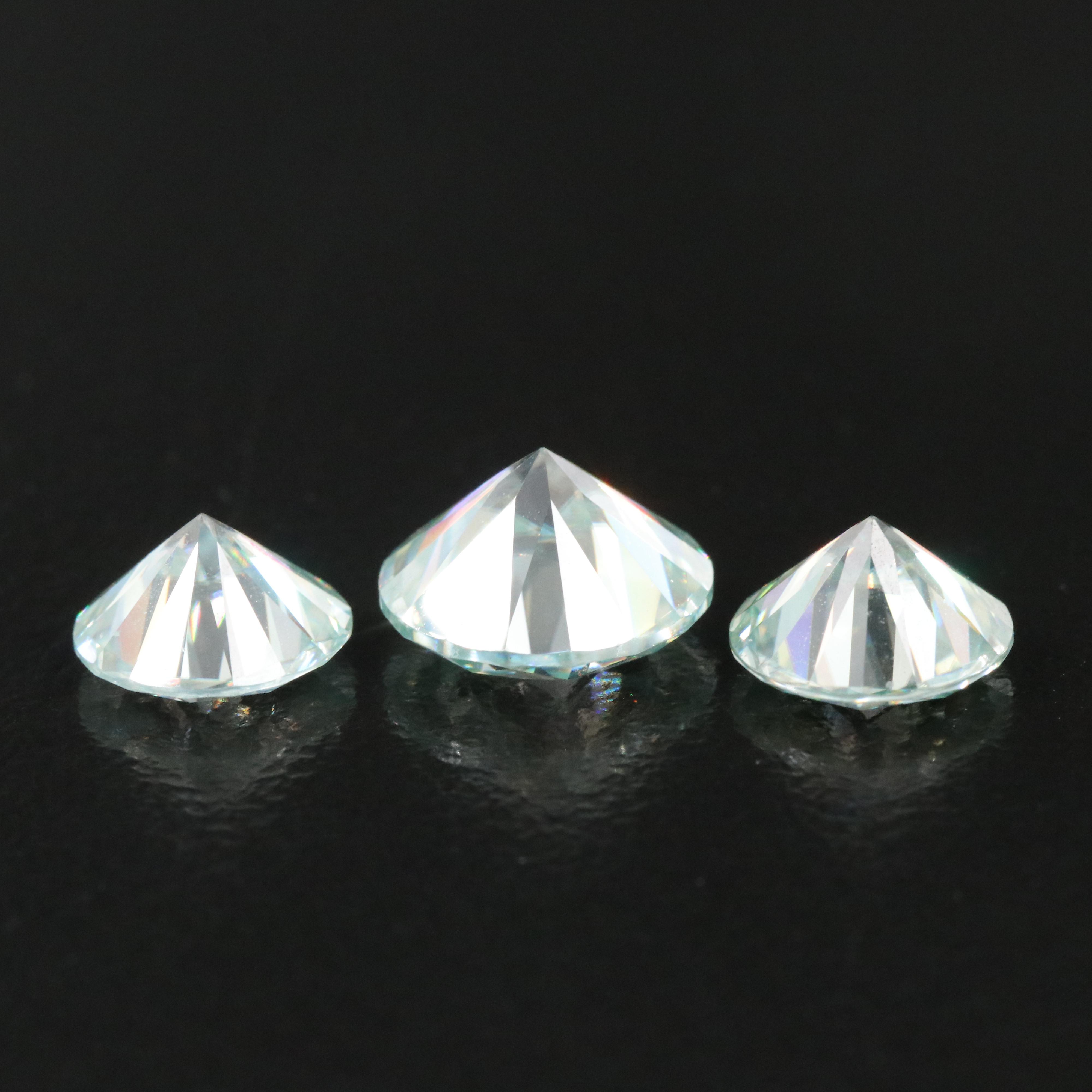 Loose 5.51 CTW Moissanite