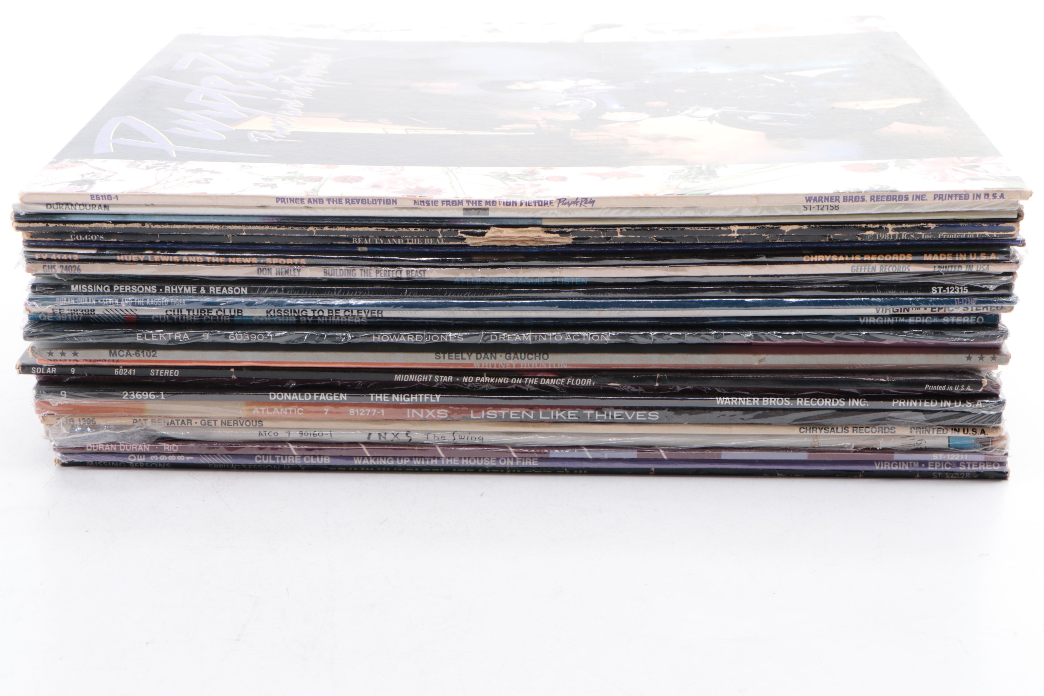 The Police, Prince, Duran Duran and More Vinyl Record Albums, 1980s