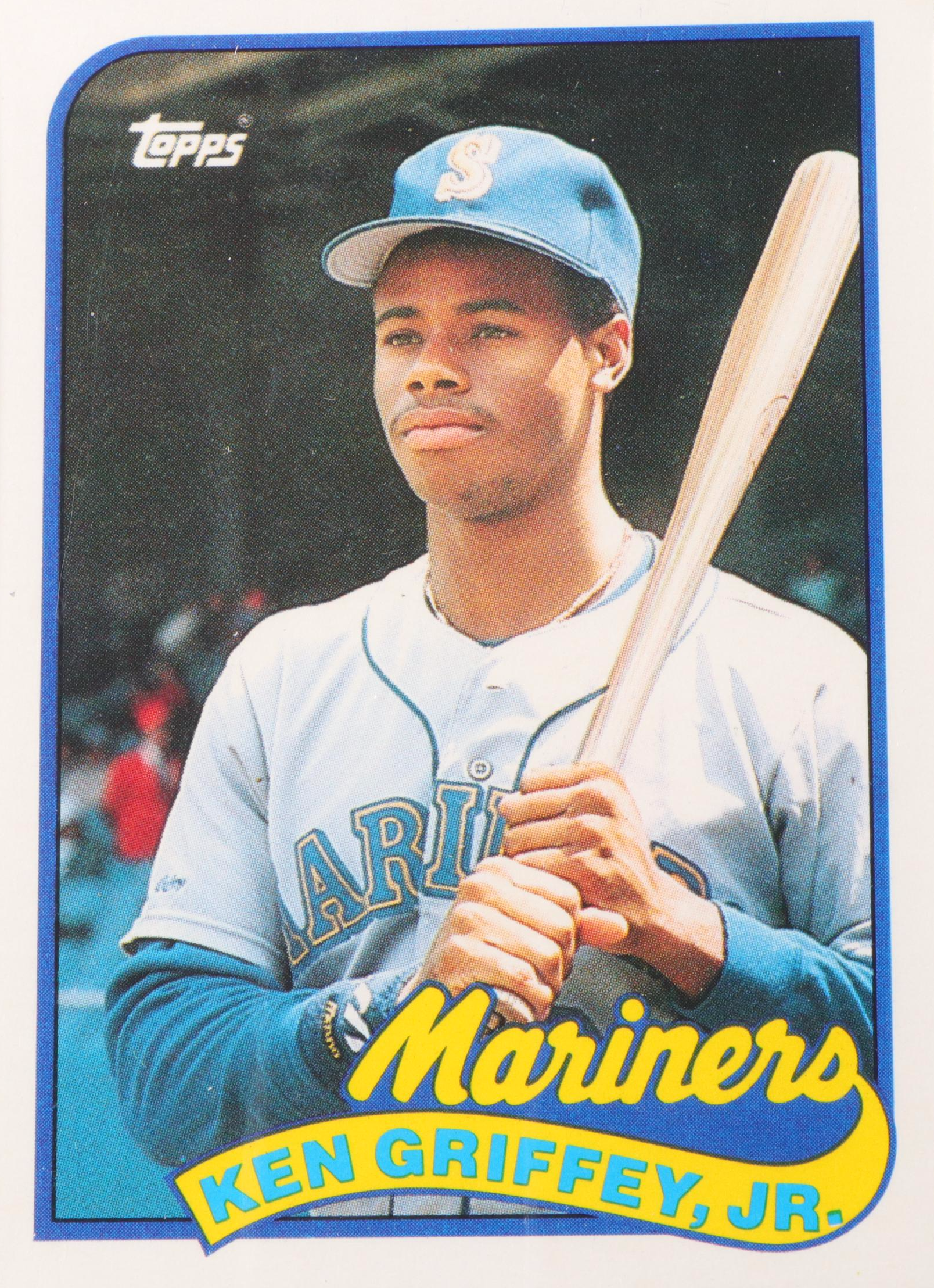 1989 Topps Traded Ken Griffey Jr. Rookie Baseball Card #41T Graded PSA 10