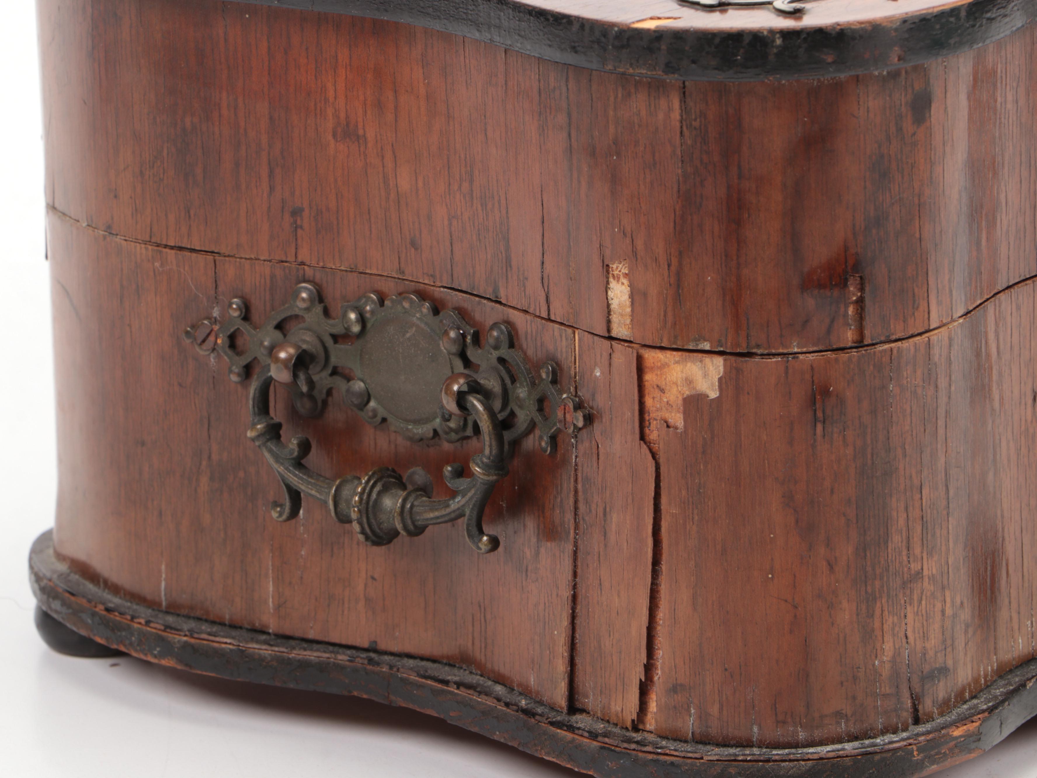 Metal Mounted Wood Game Compendium, Early 20th Century