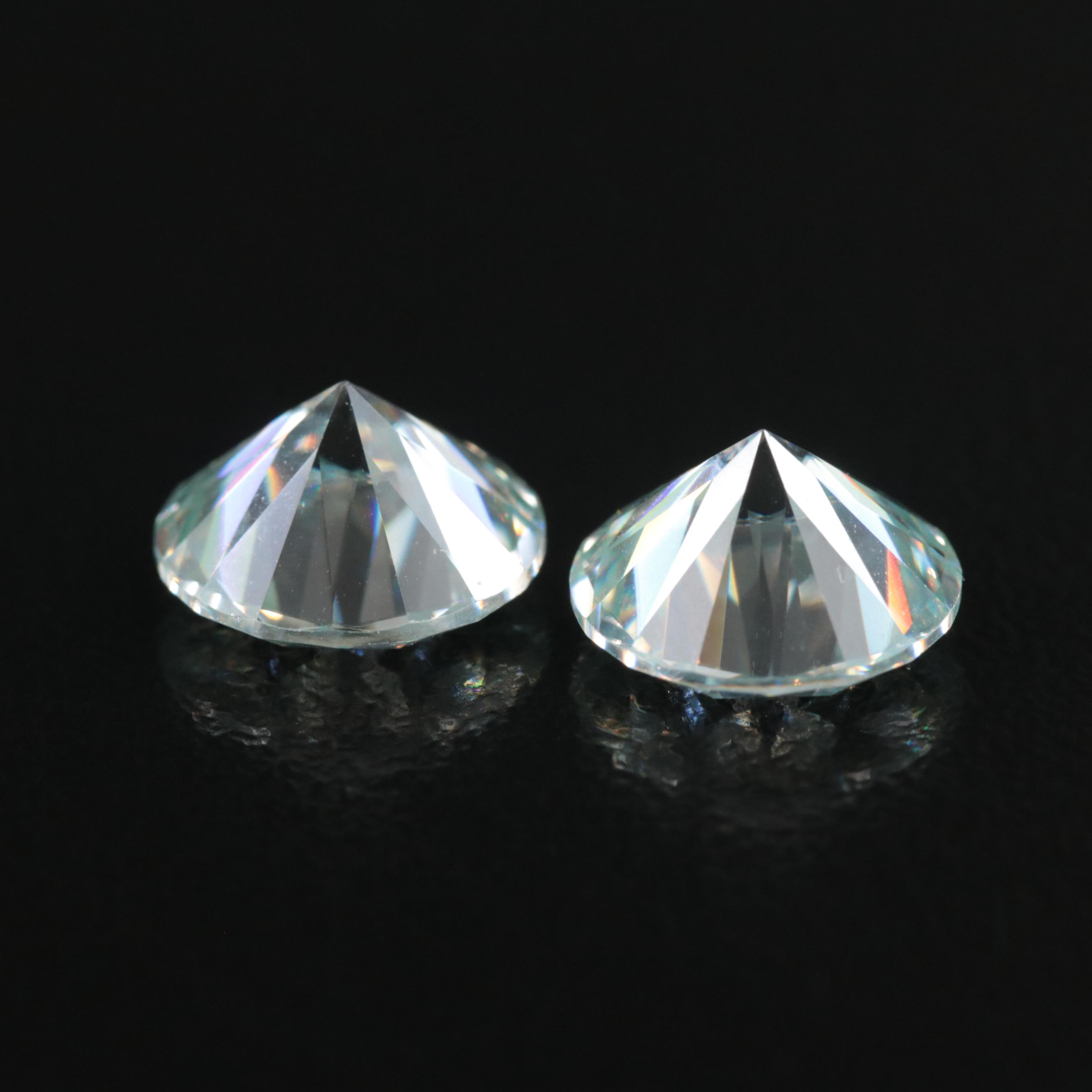Loose 5.29 CTW Moissanite