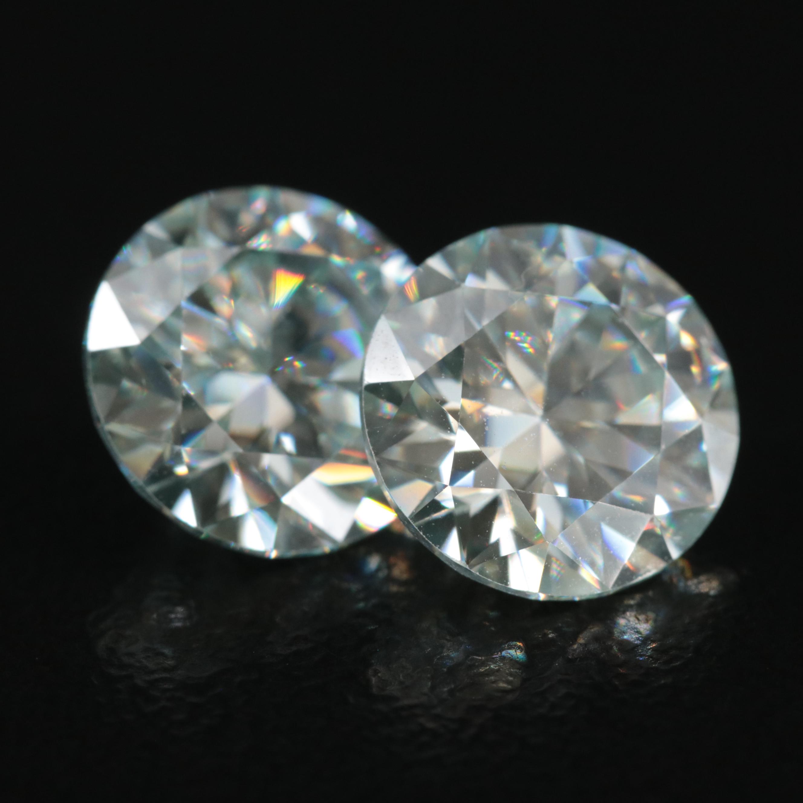 Loose 5.29 CTW Moissanite