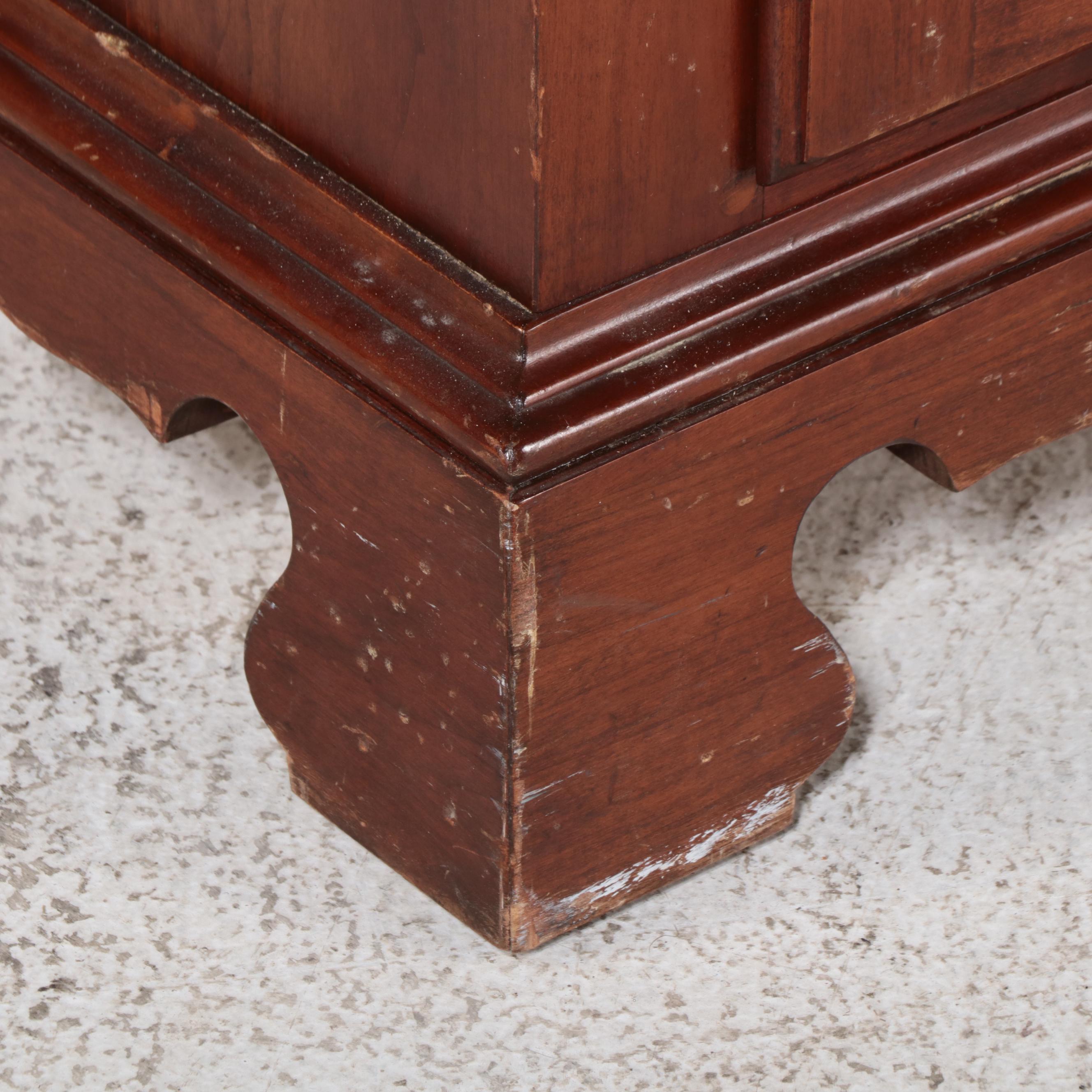 Statton Trutype Americana Federal Style Flip-Top Dry Bar Sideboard