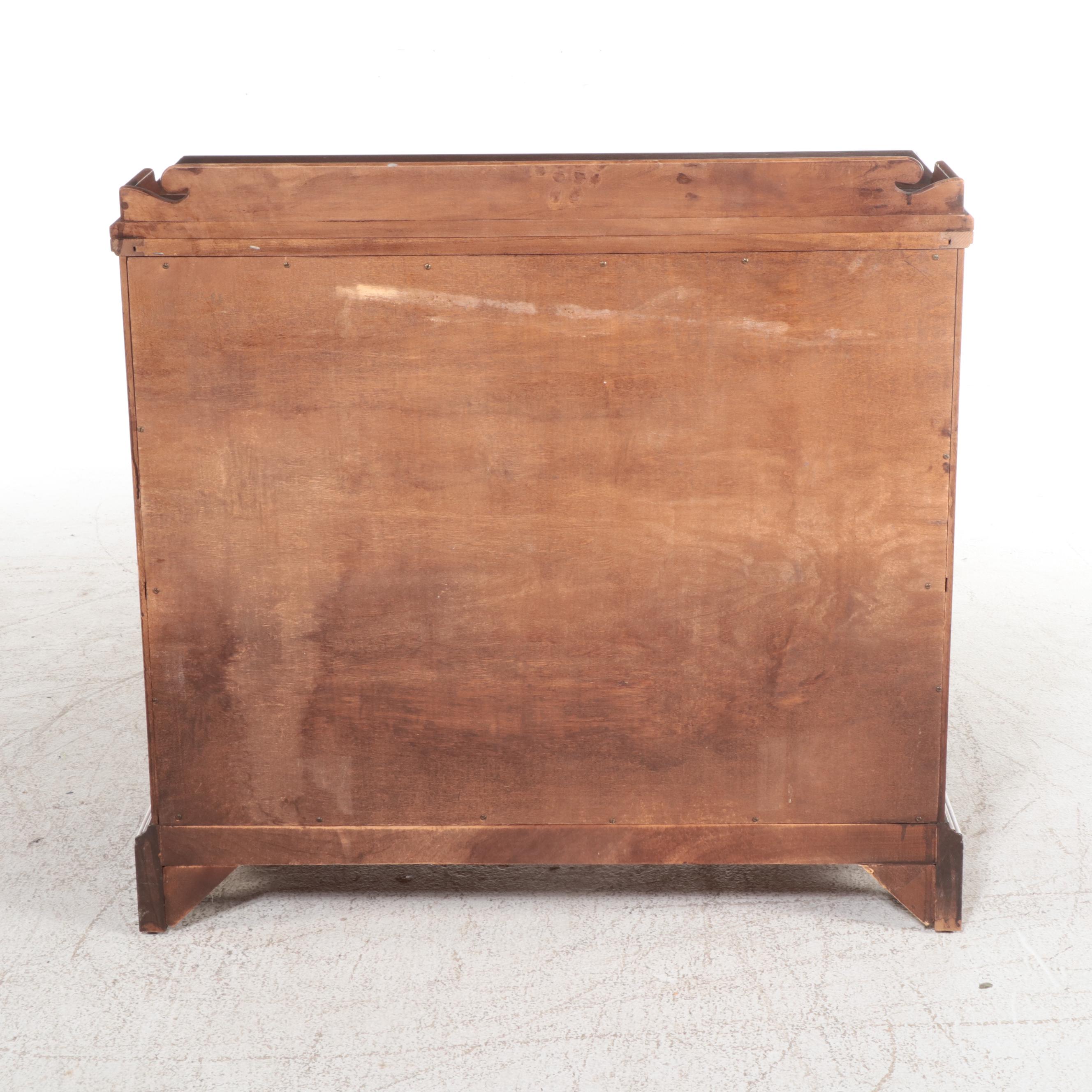 Statton Trutype Americana Federal Style Flip-Top Dry Bar Sideboard