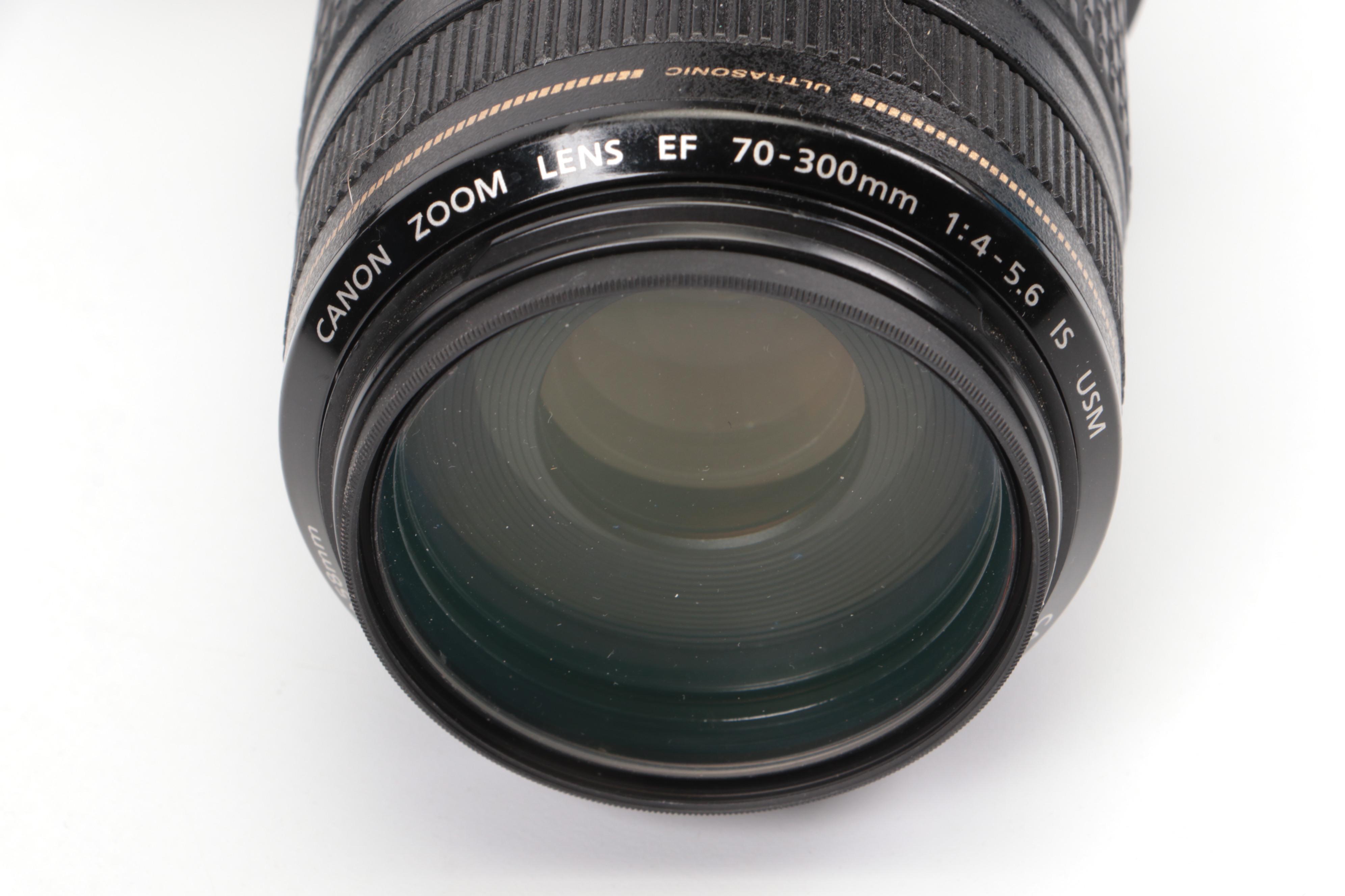 Canon Rebel XSI Camera with Lenses and Bag