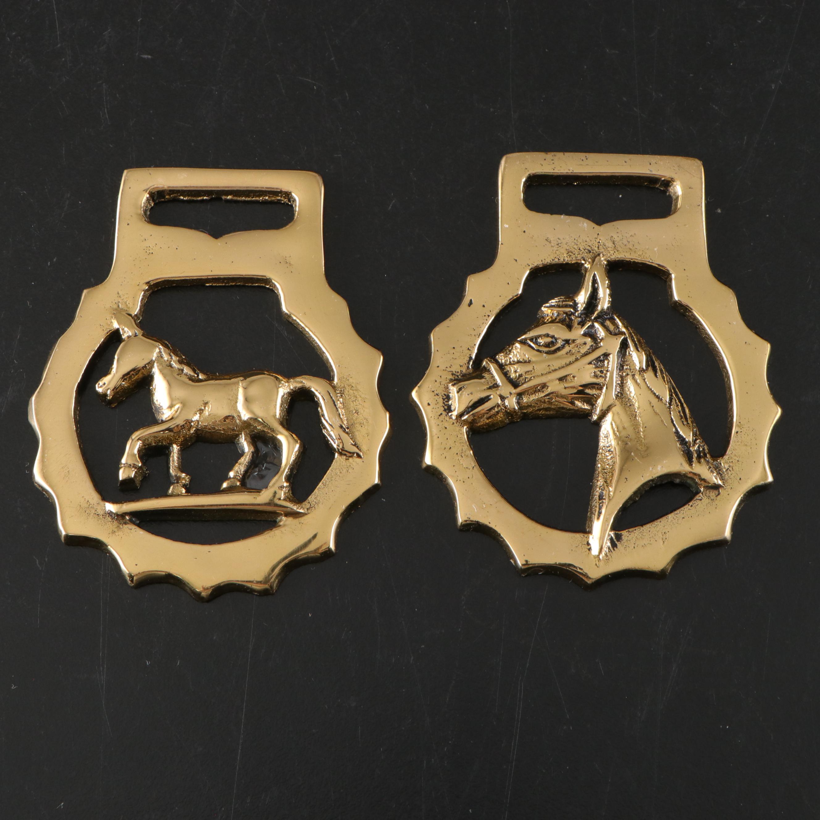Draught Horse Harness Brass Collection