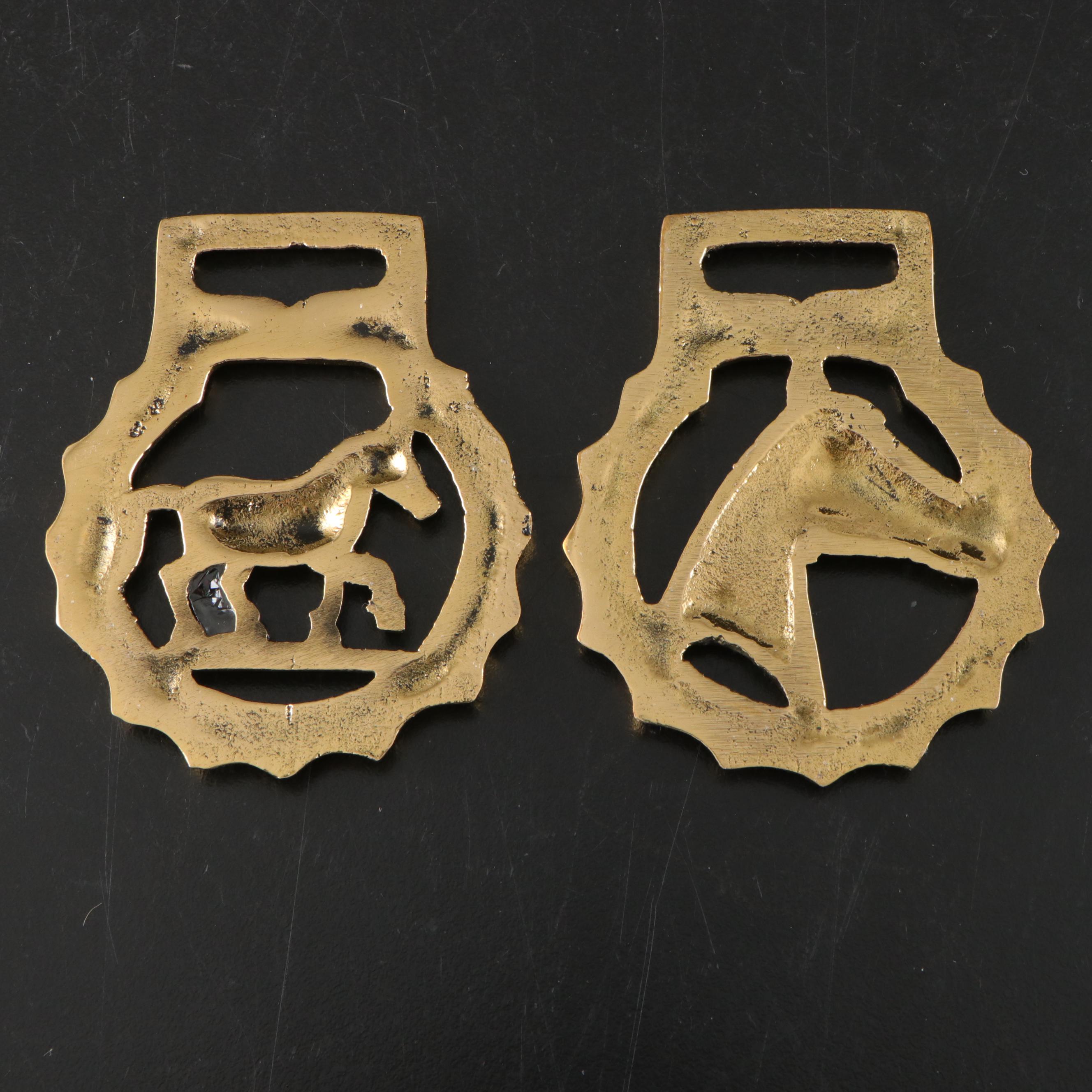 Draught Horse Harness Brass Collection