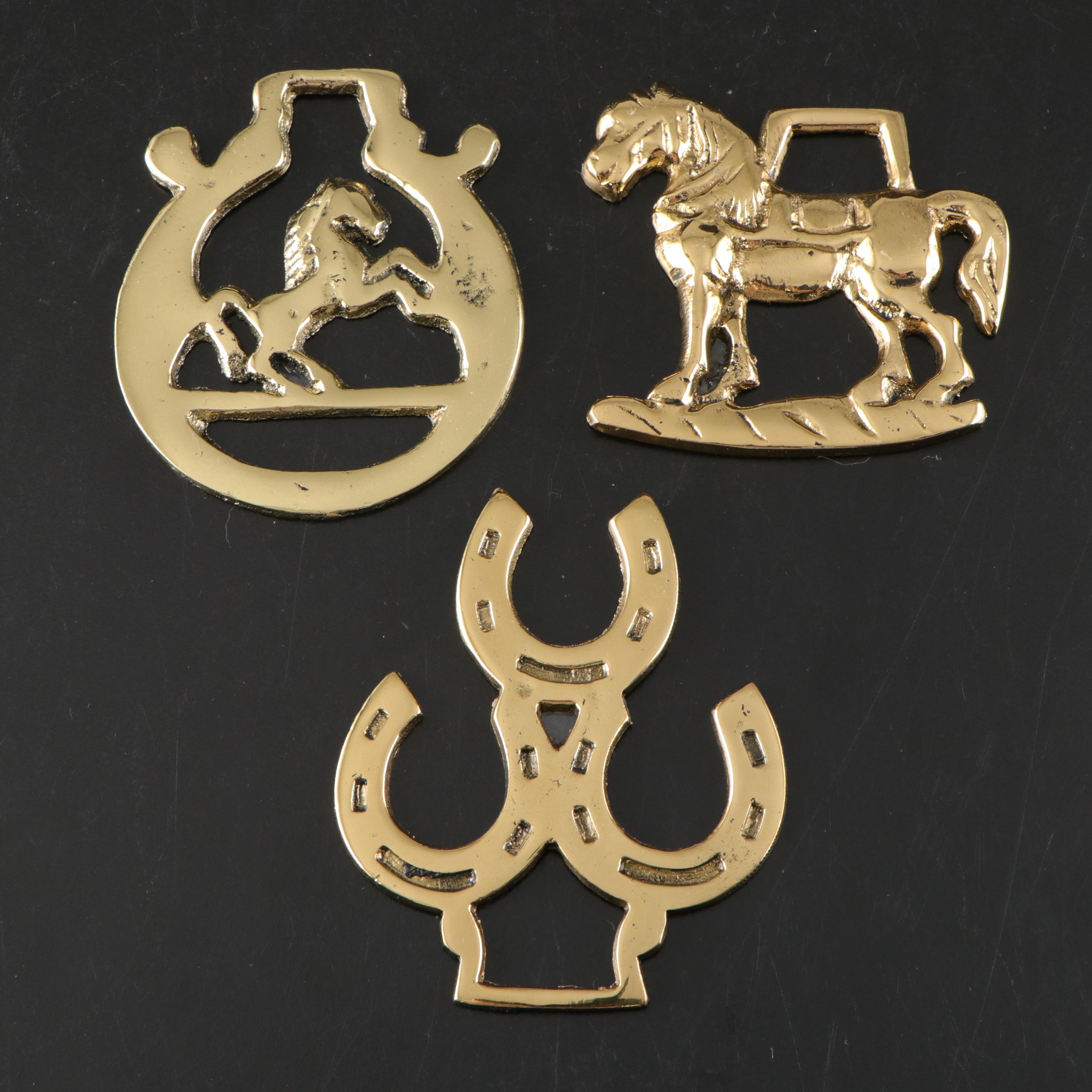 Draught Horse Harness Brass Collection