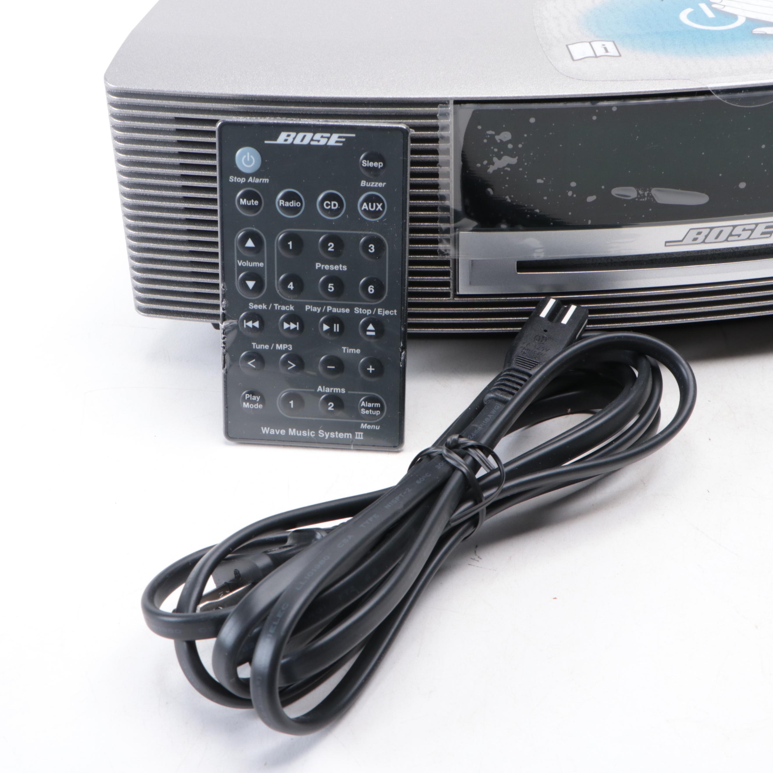 Bose Acoustic Wave Music System II Multi-Disc 5 CD Changer - FOR