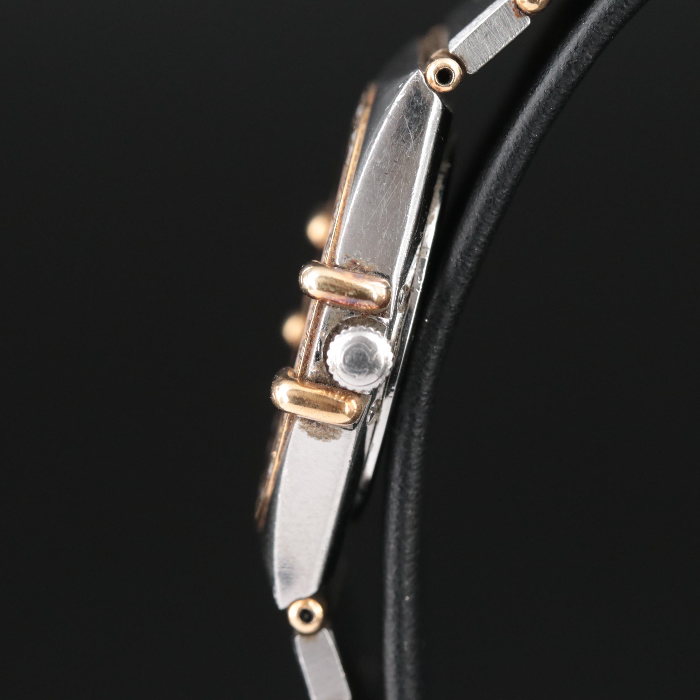 Omega Constellation 18K and Stainless Steel Quartz Watch