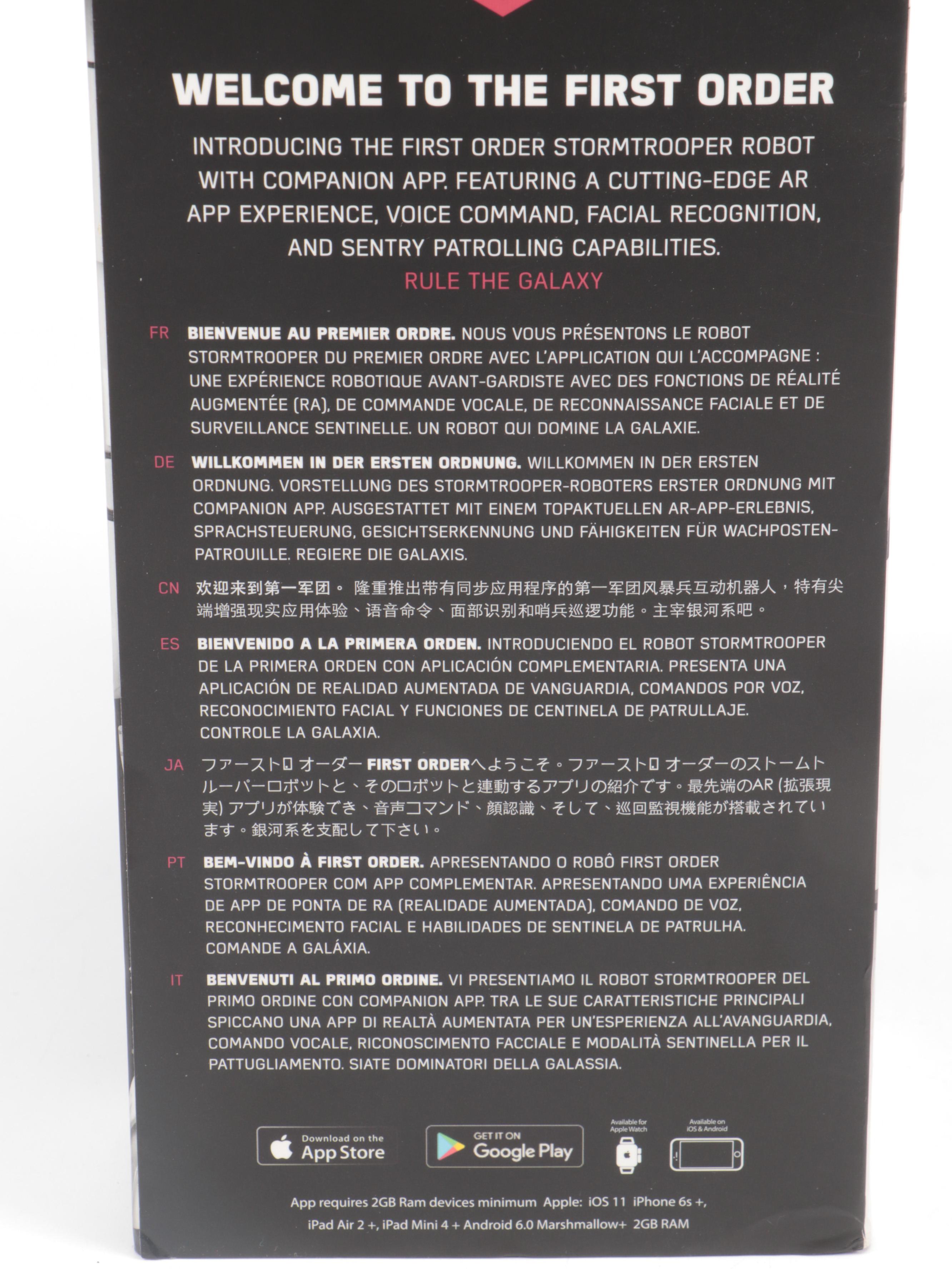 UBTECH Star Wars "First Order Stormtrooper" Robot with App