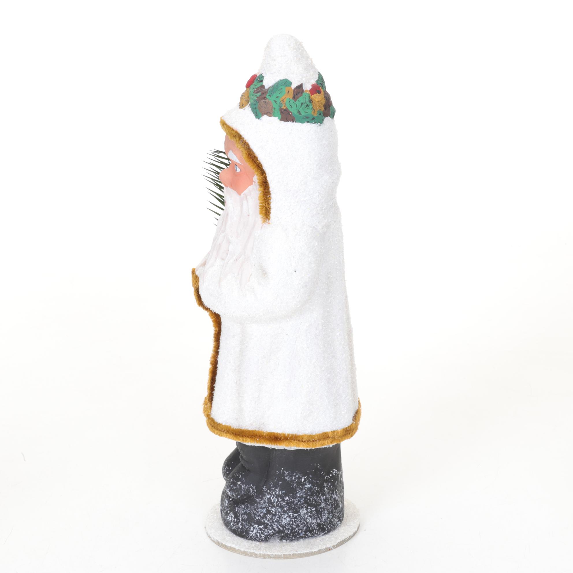 German Santa Claus Figurines by Two Sisters Studio and Others