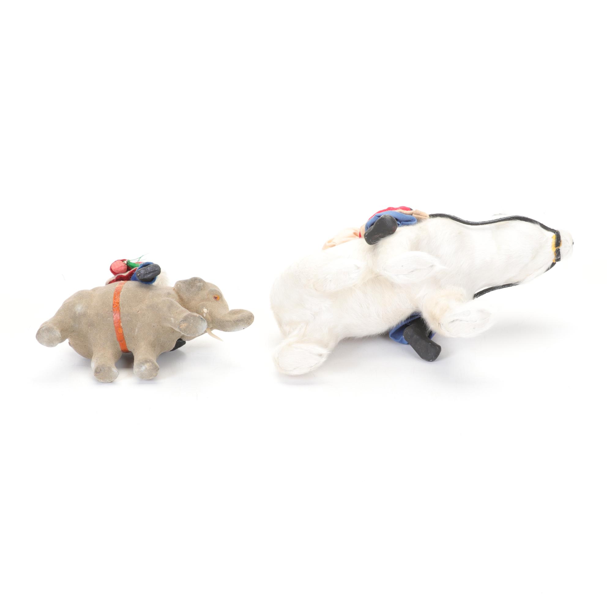 German Santa Claus Figurines by Two Sisters Studio and Others