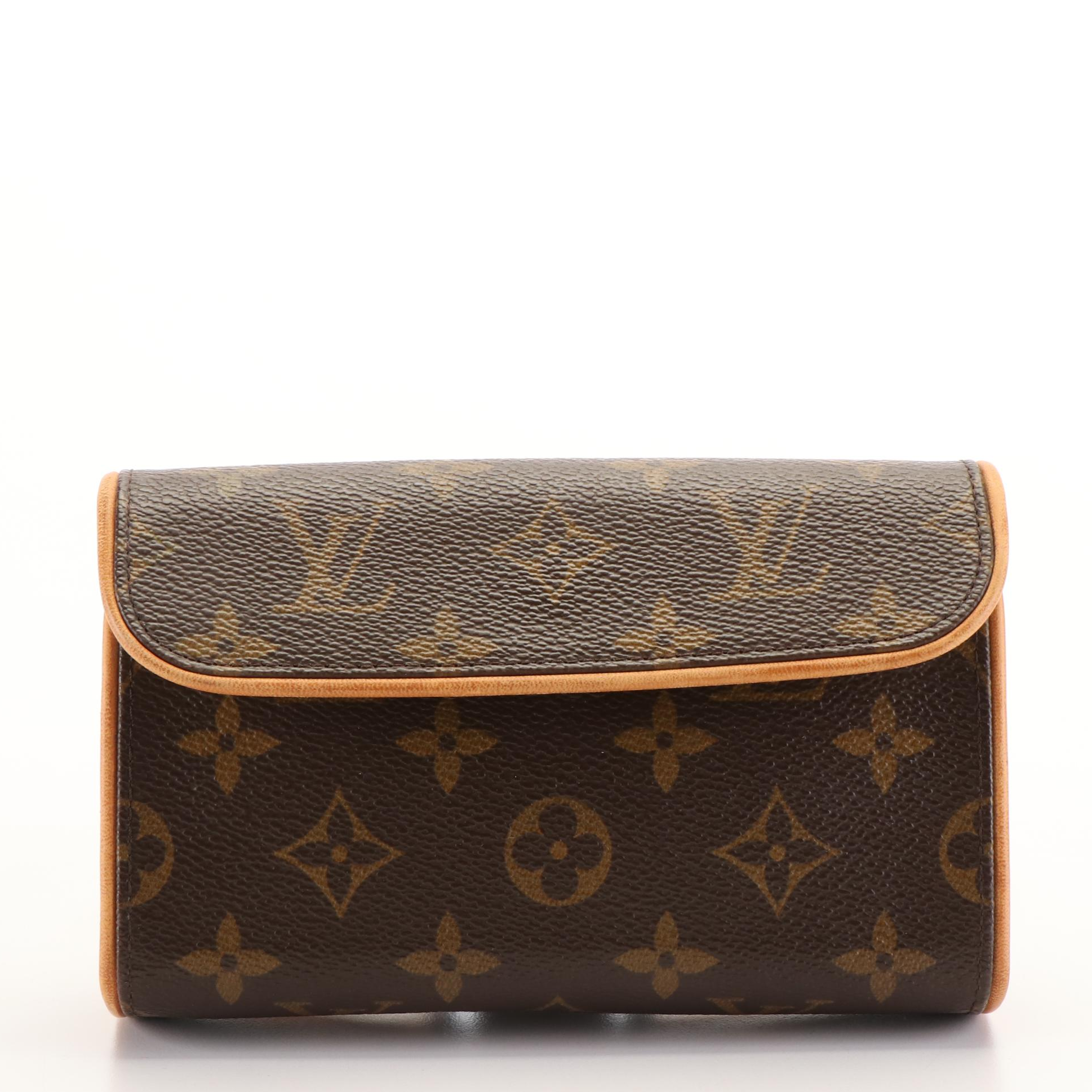 Louis Vuitton Pochette Florentine Belt Bag in Brown Monogram Canvas