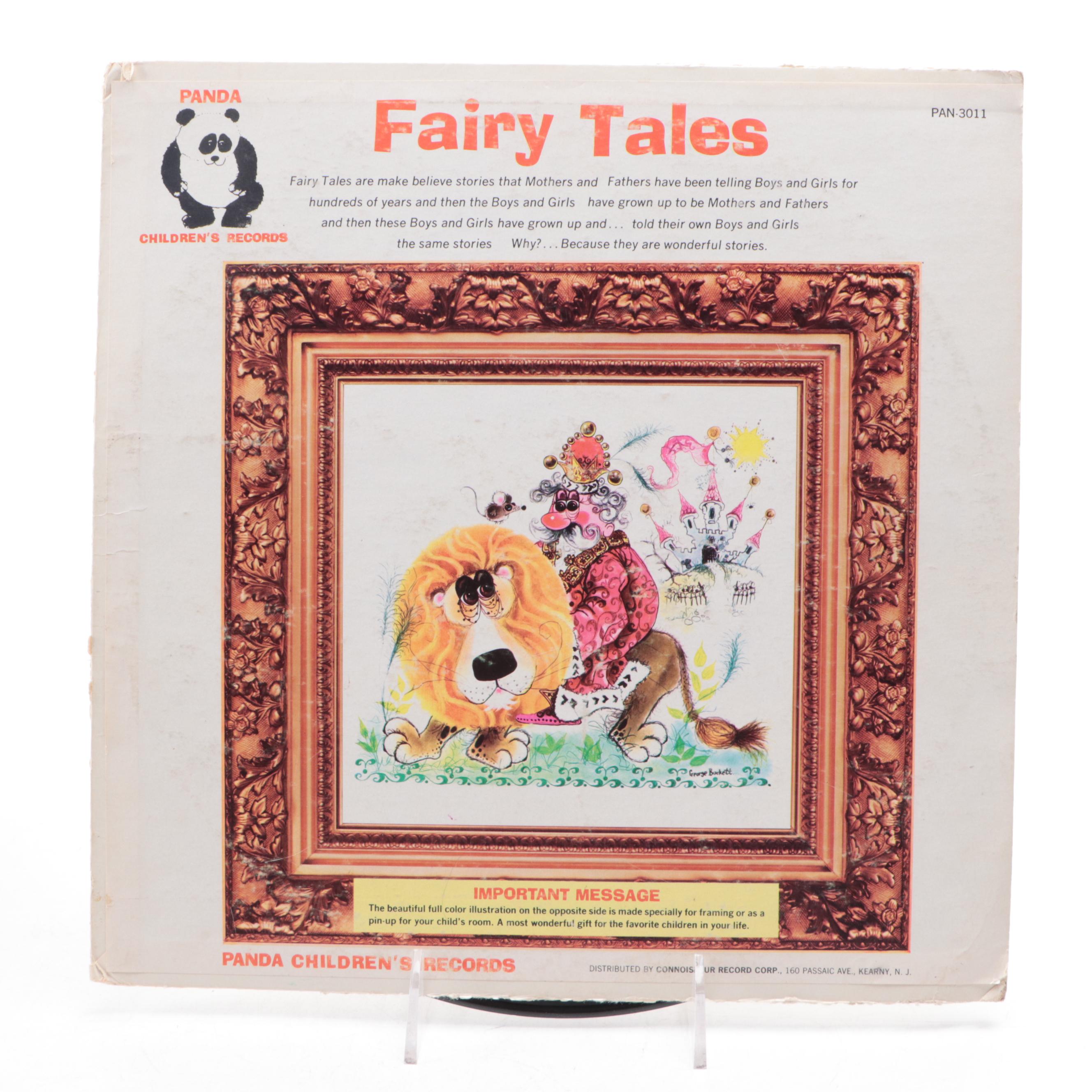 "The Story of Heidi," "Fairy Tales," and More Children's Vinyl Record Albums