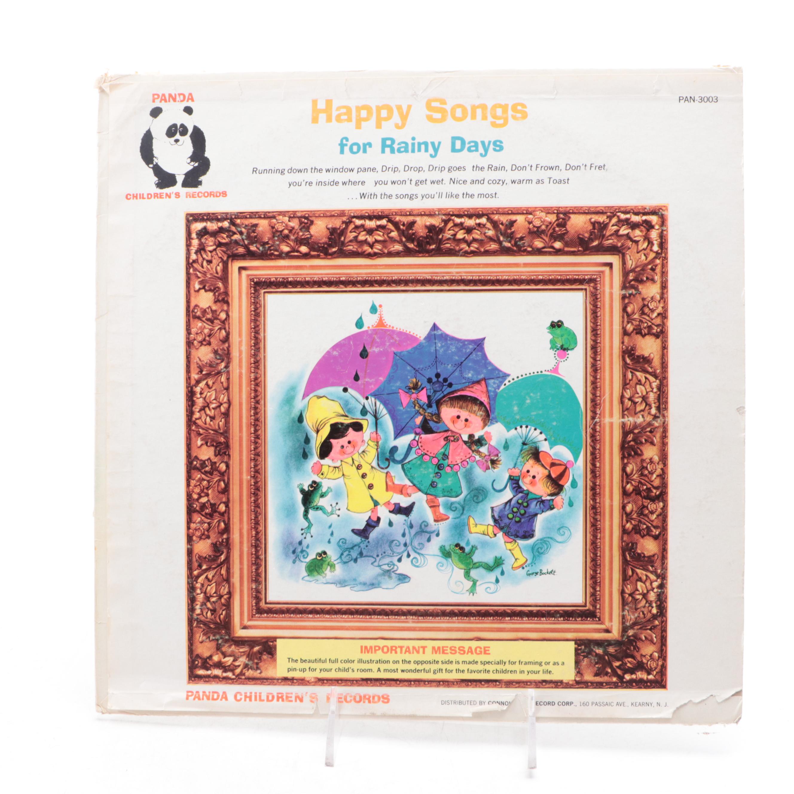 "The Story of Heidi," "Fairy Tales," and More Children's Vinyl Record Albums