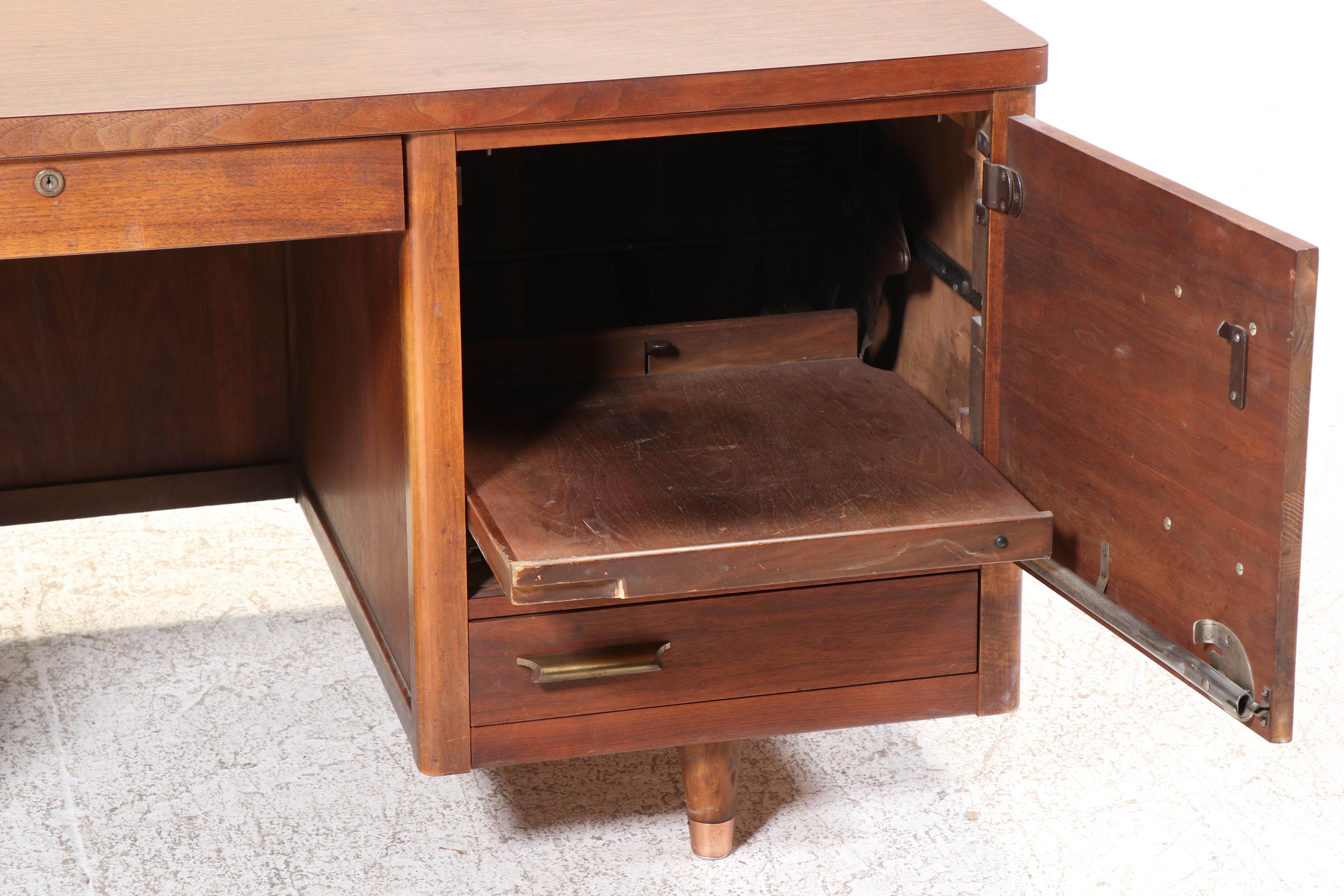 Jofco Mid Century Modern Wood Desk