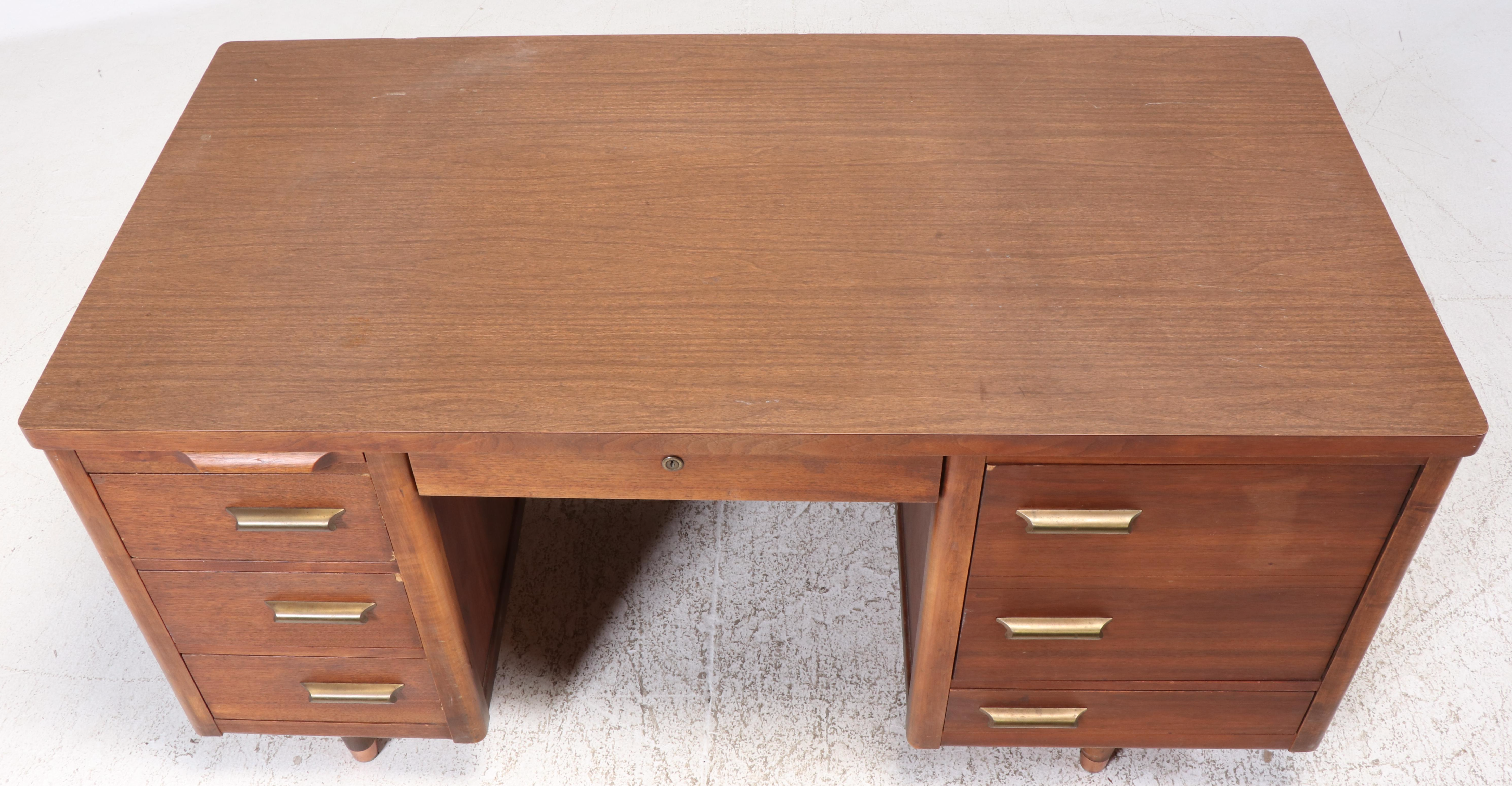 Jofco Mid Century Modern Wood Desk