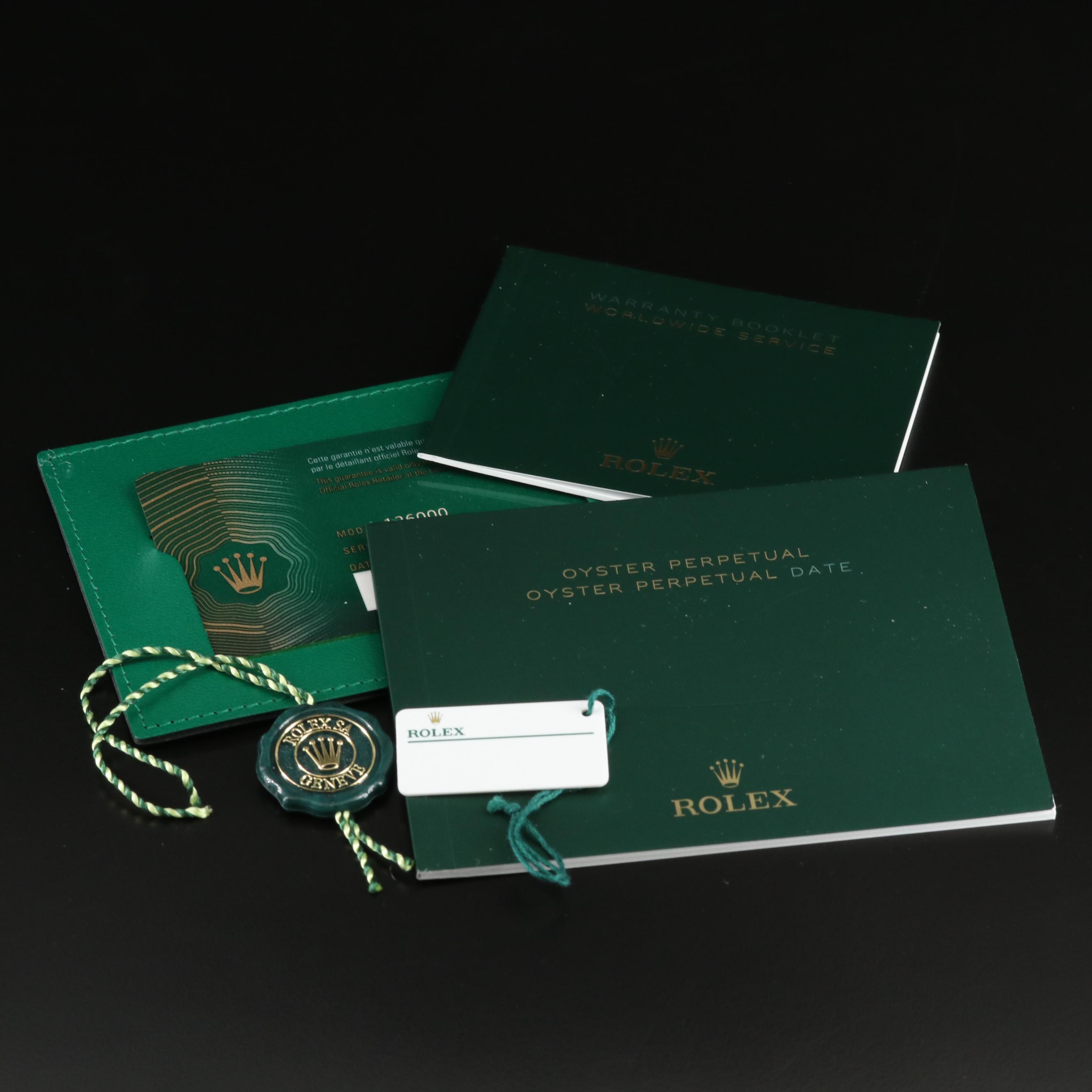 Rolex Oyster Perpetual 36 Oystersteel Watch