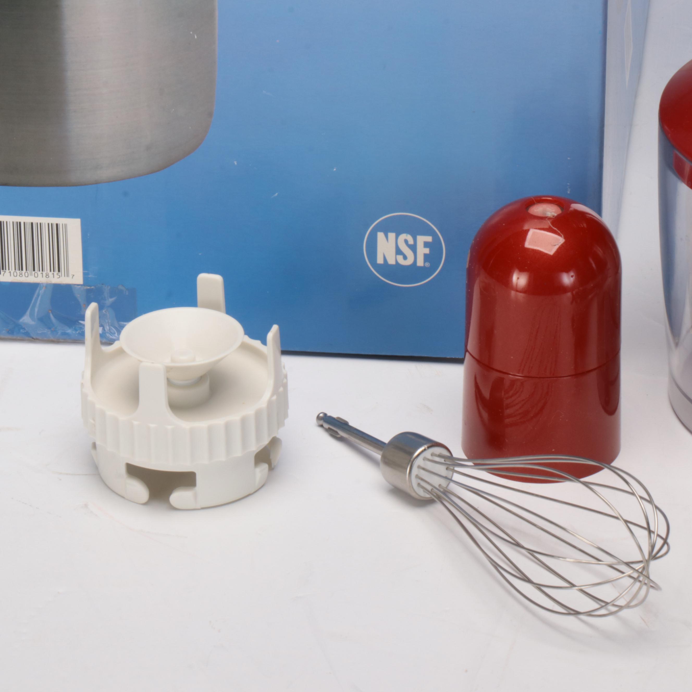 Polar Ware Aluminum Stock Pot with Ovente Immersion Blender and More