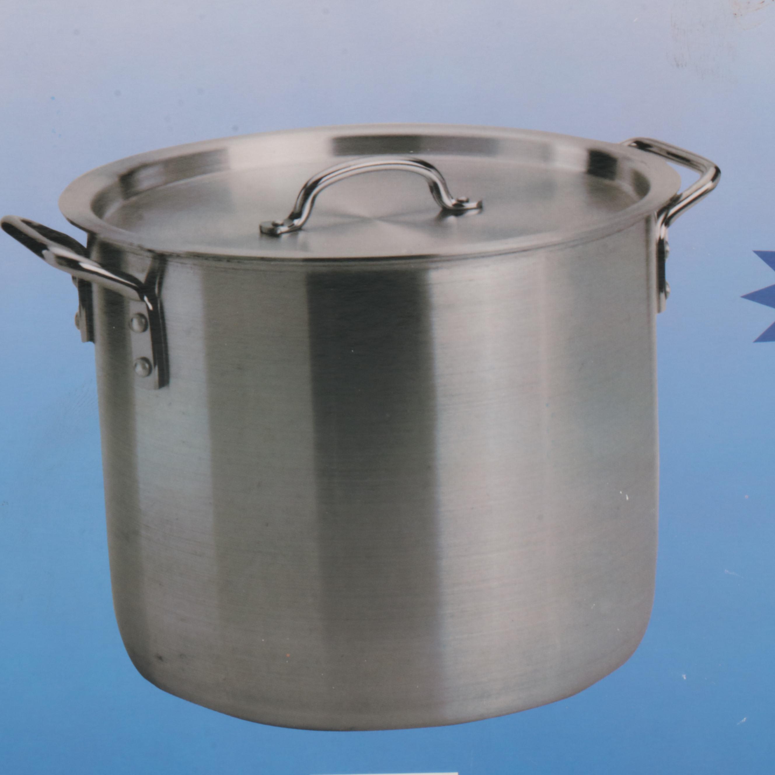 Polar Ware Aluminum Stock Pot with Ovente Immersion Blender and More