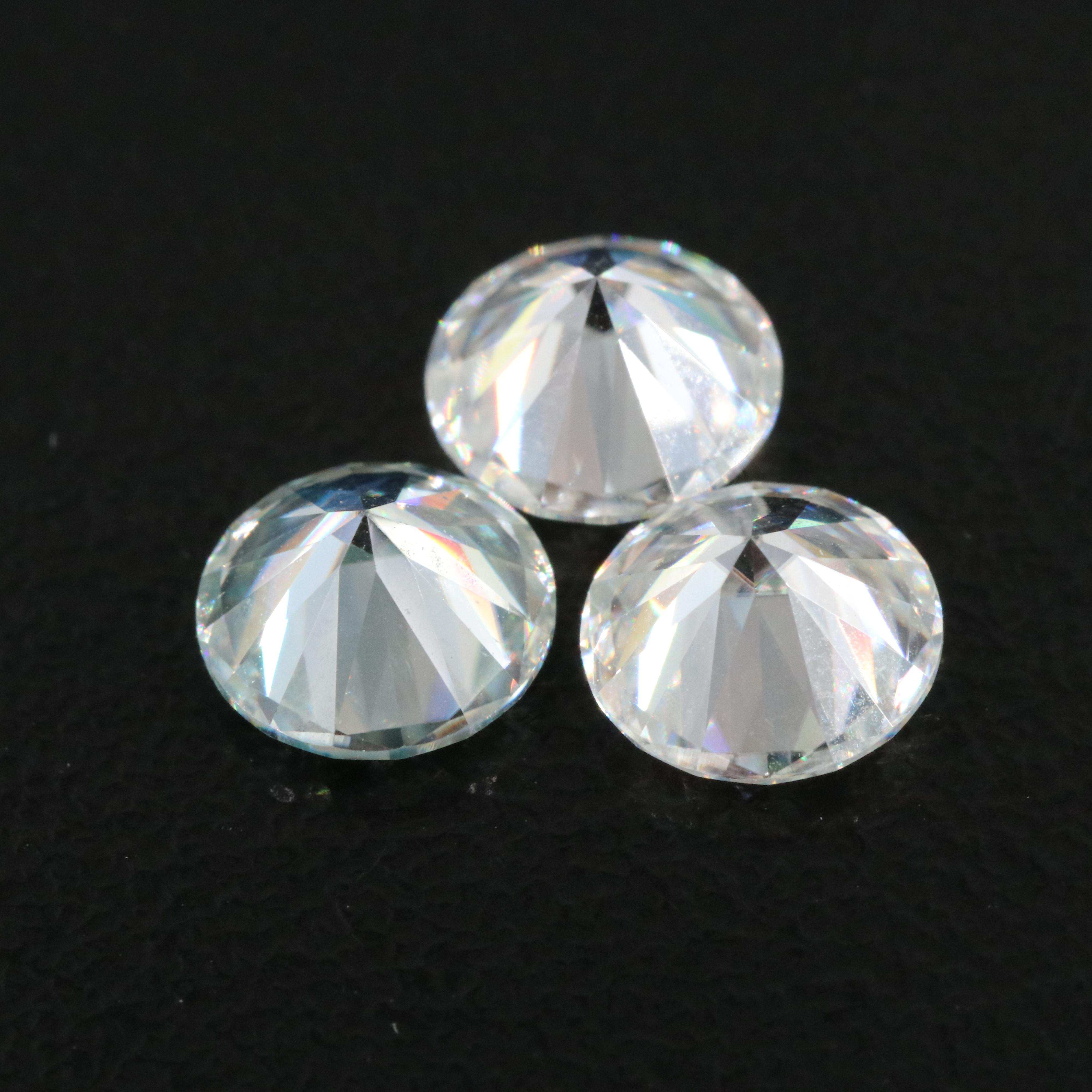 Loose 9.48 CTW Moissanite Lot