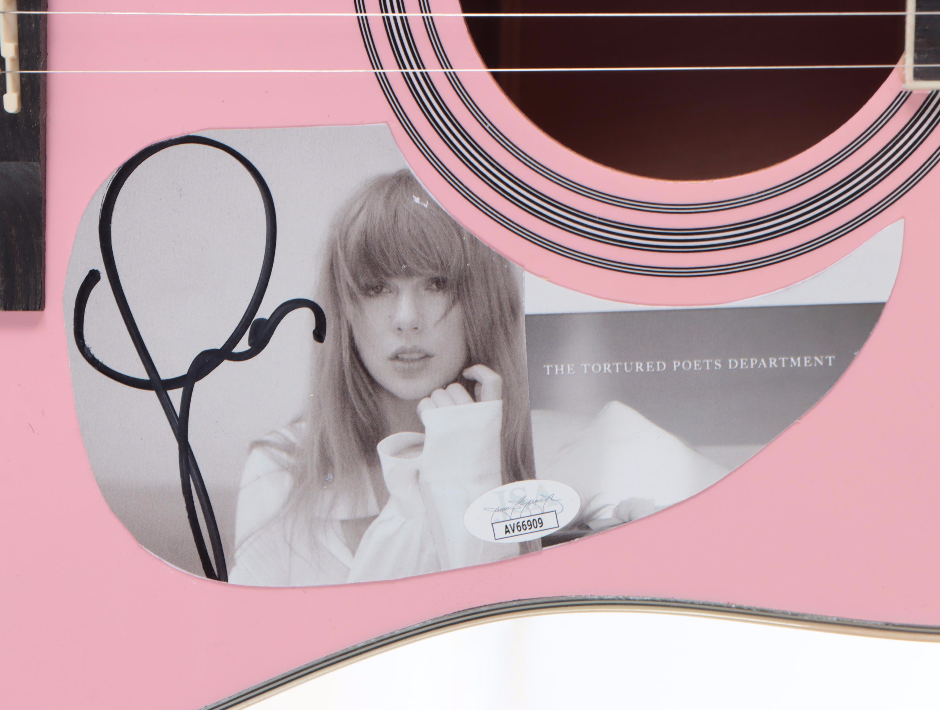 Taylor Swift Signed BCP Acoustic Guitar