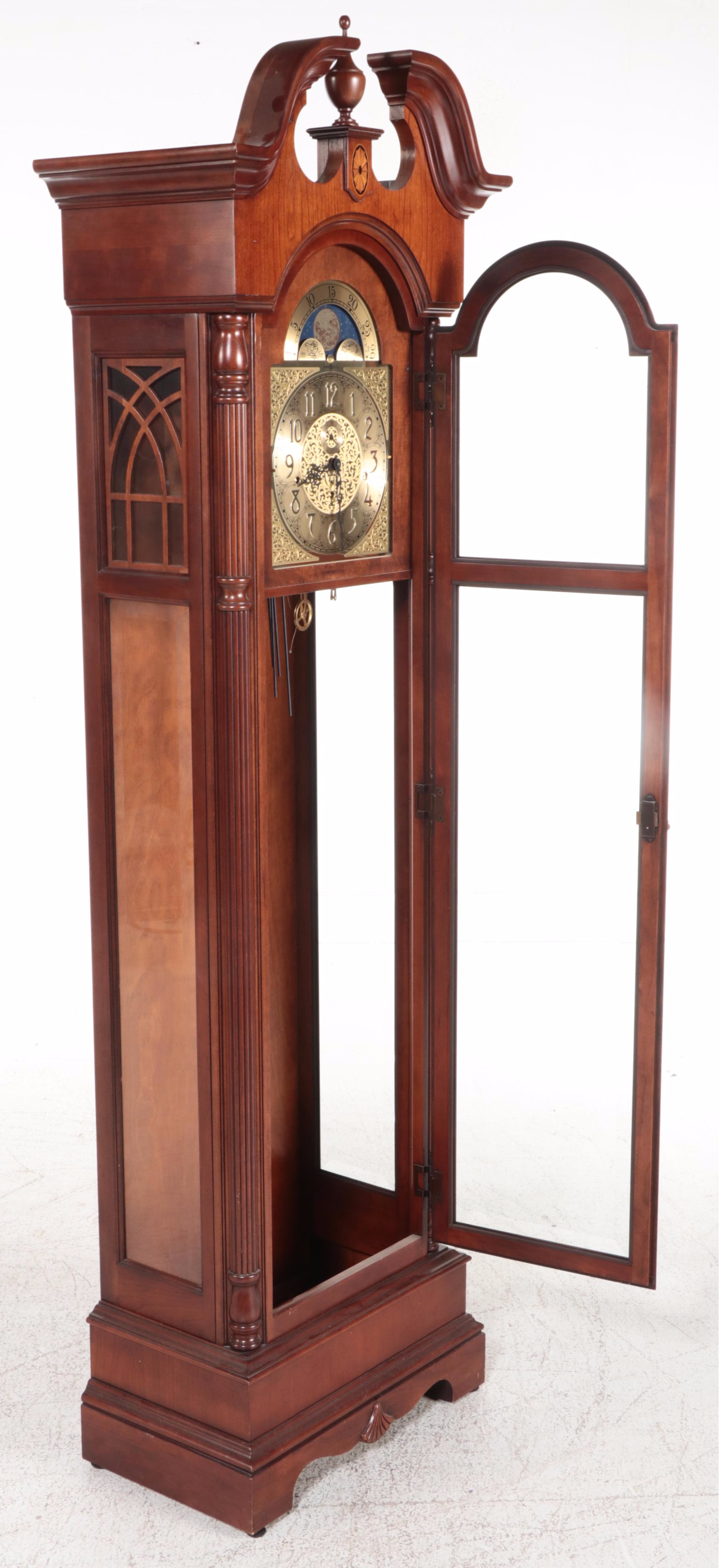 Howard Miller Cherrywood Pendulum Grandfather Clock