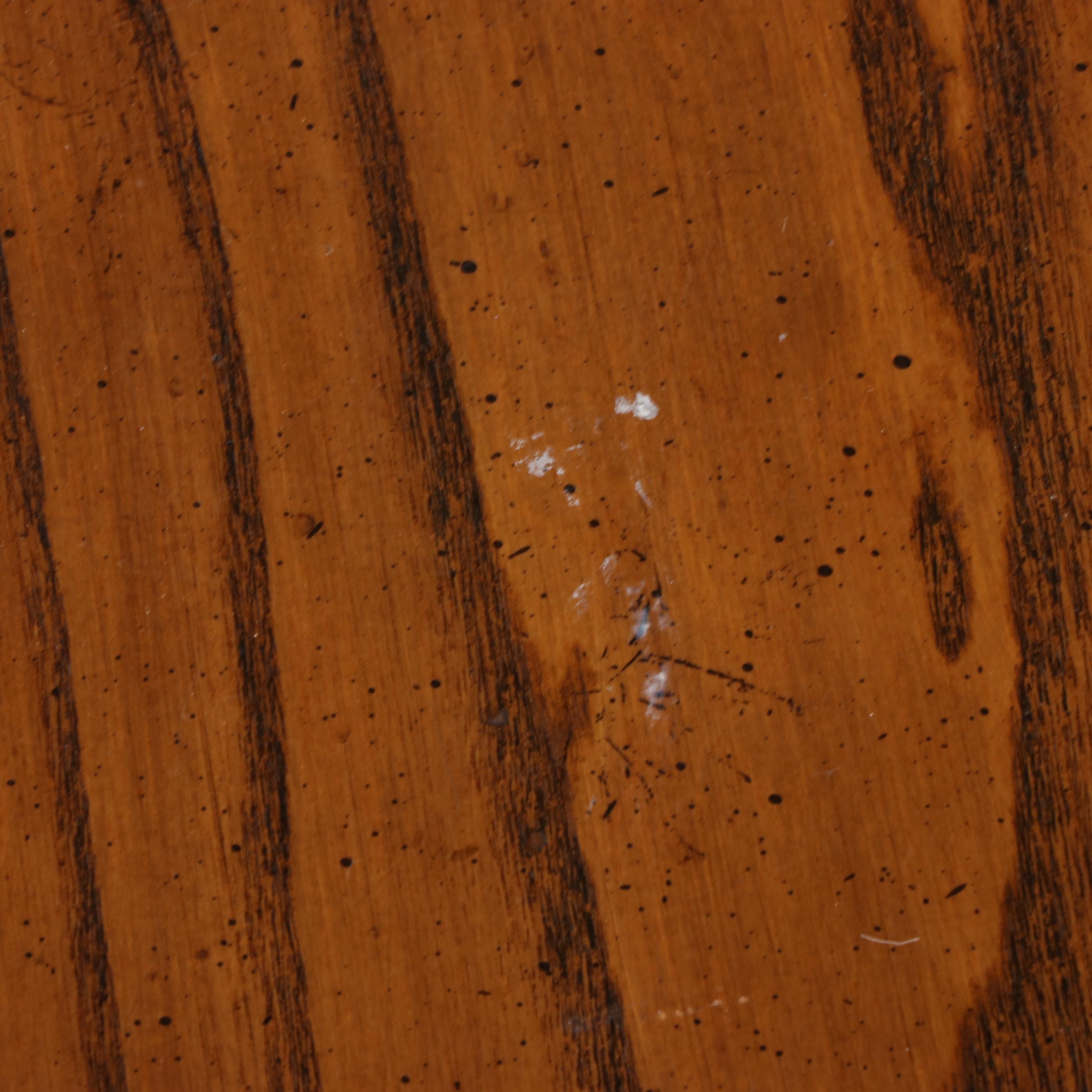 Jacobean Revival Style Oak Barley Twist Gate-Leg Side Table