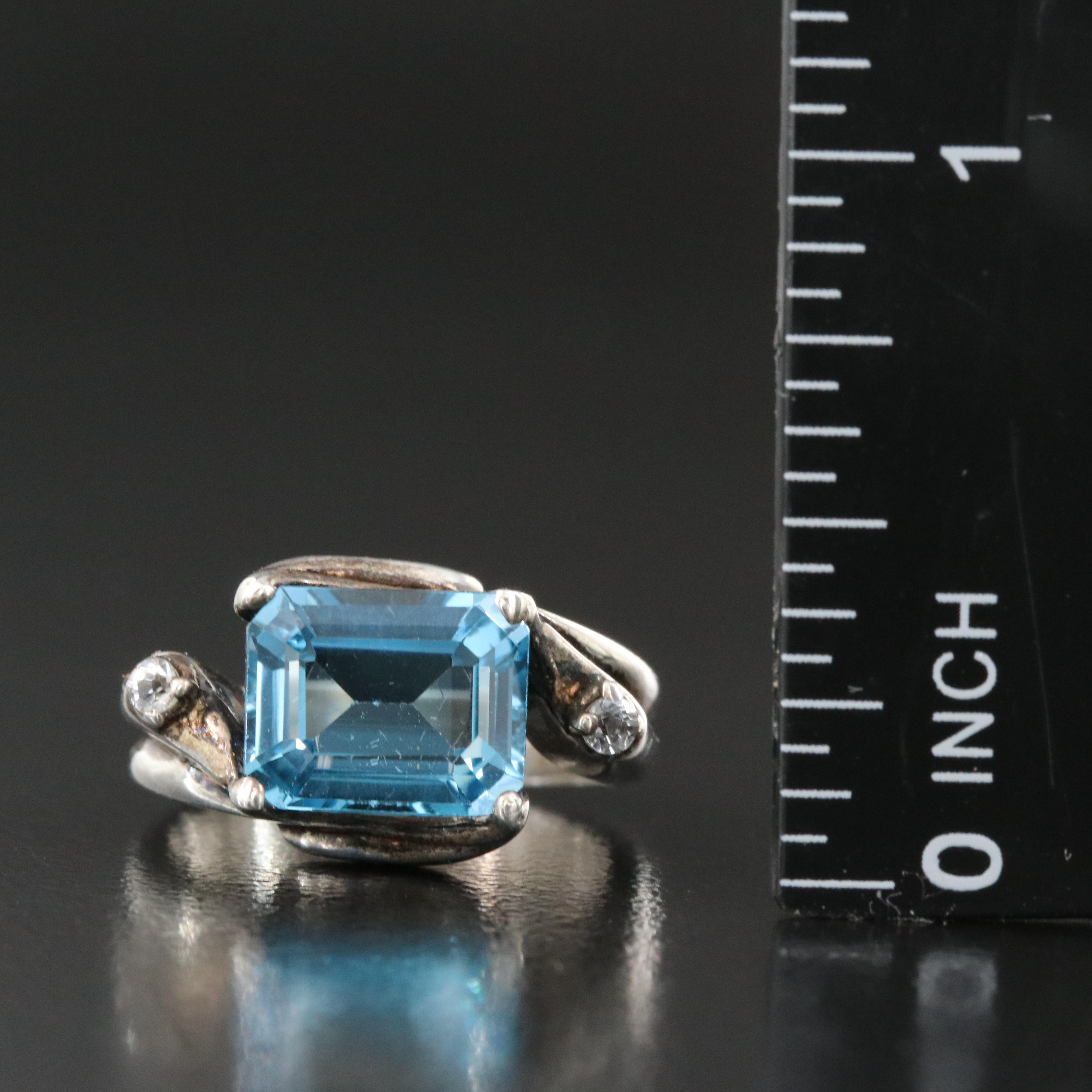 Sterling Topaz Ring