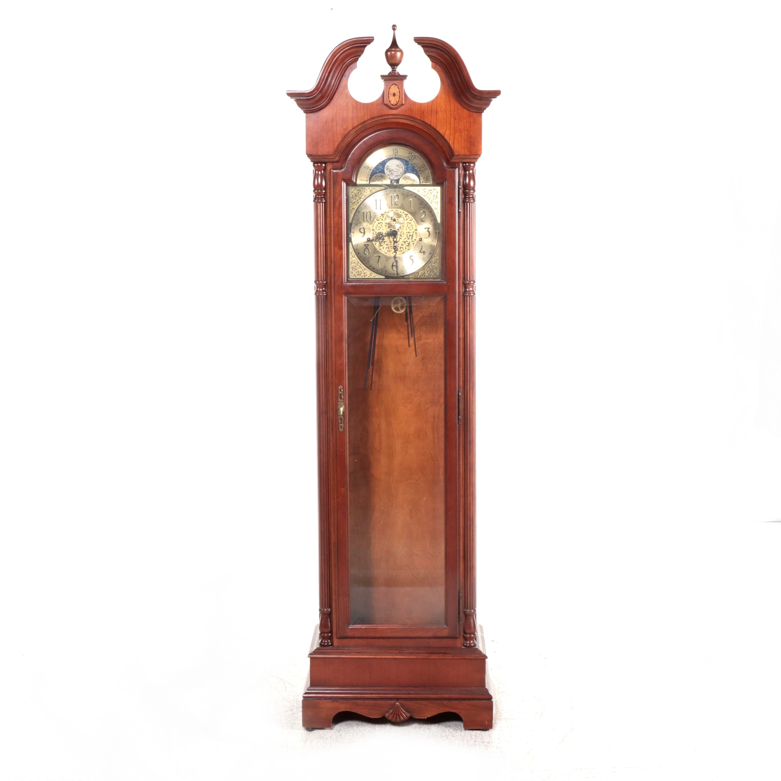 Howard Miller Cherrywood Pendulum Grandfather Clock