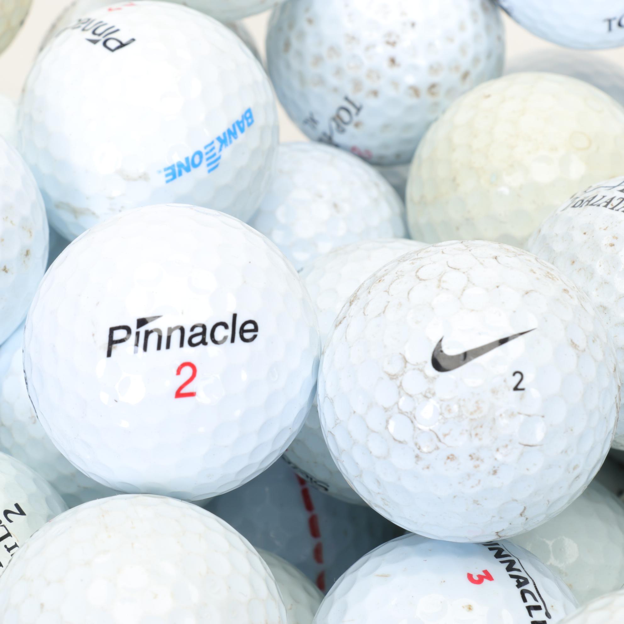 Callaway, Pinnacle, Strata, Titleist and More Golf Ball Assortment