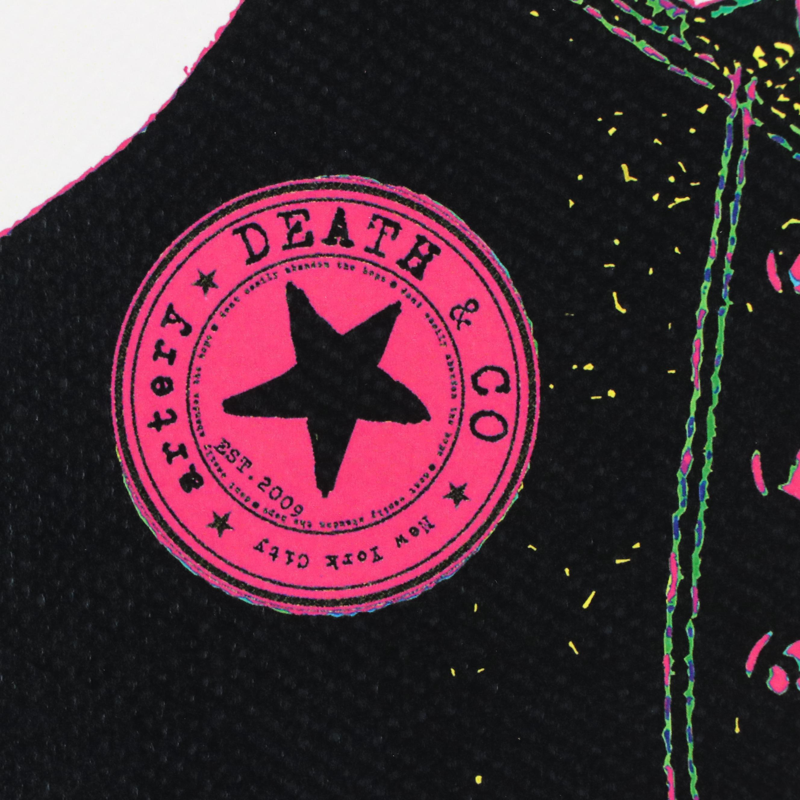 Death NYC Pop Art Graphic Print of Converse, 2020